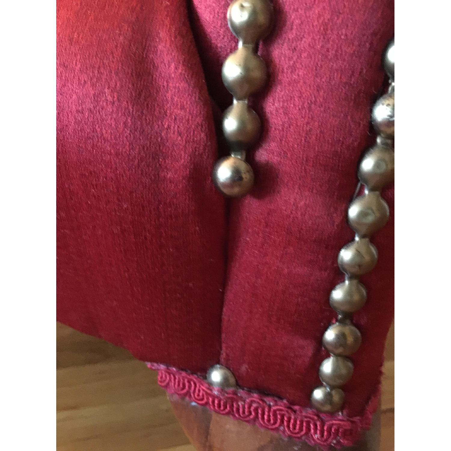 Red Wingtip Chair - image-7