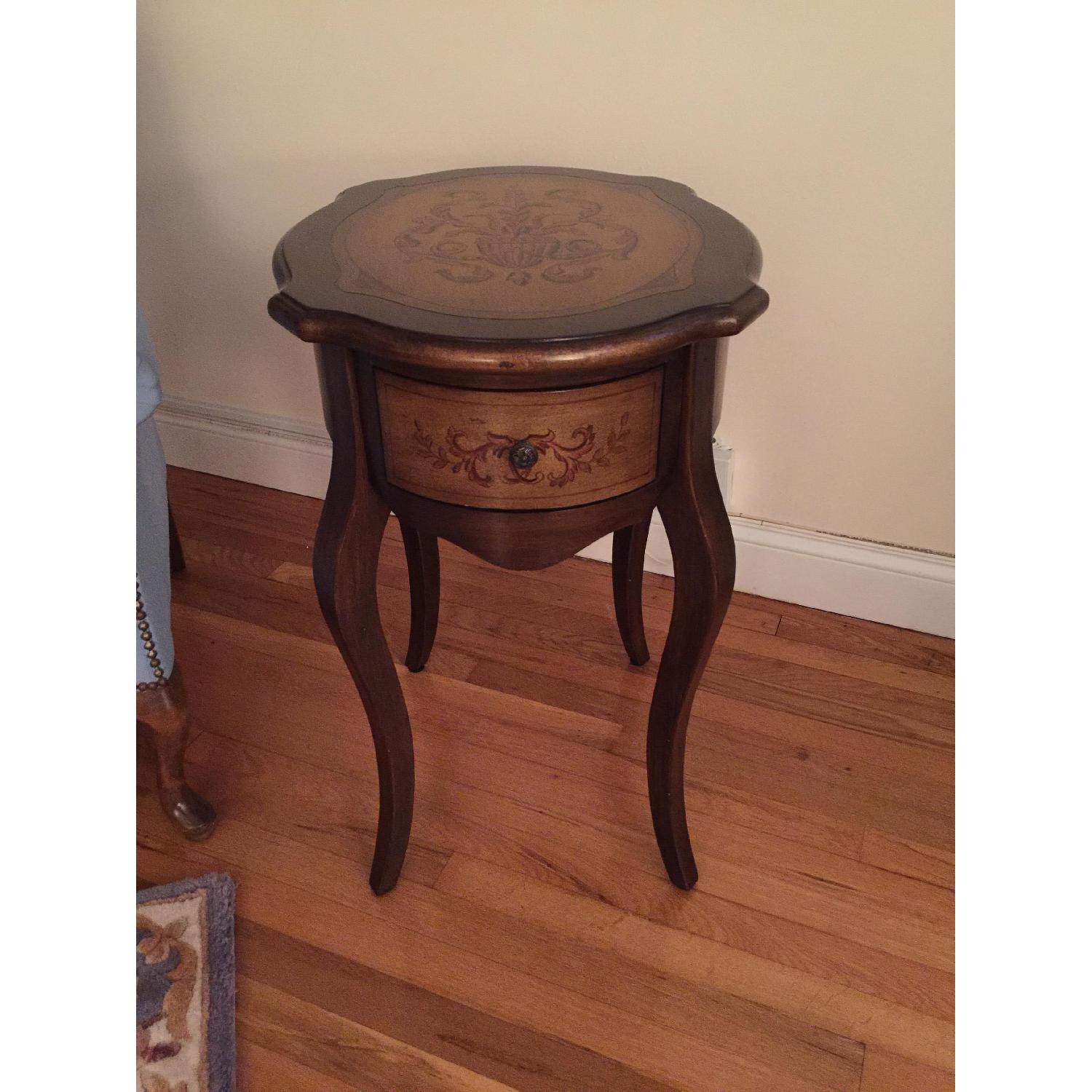 Small Wooden Side Table - image-1