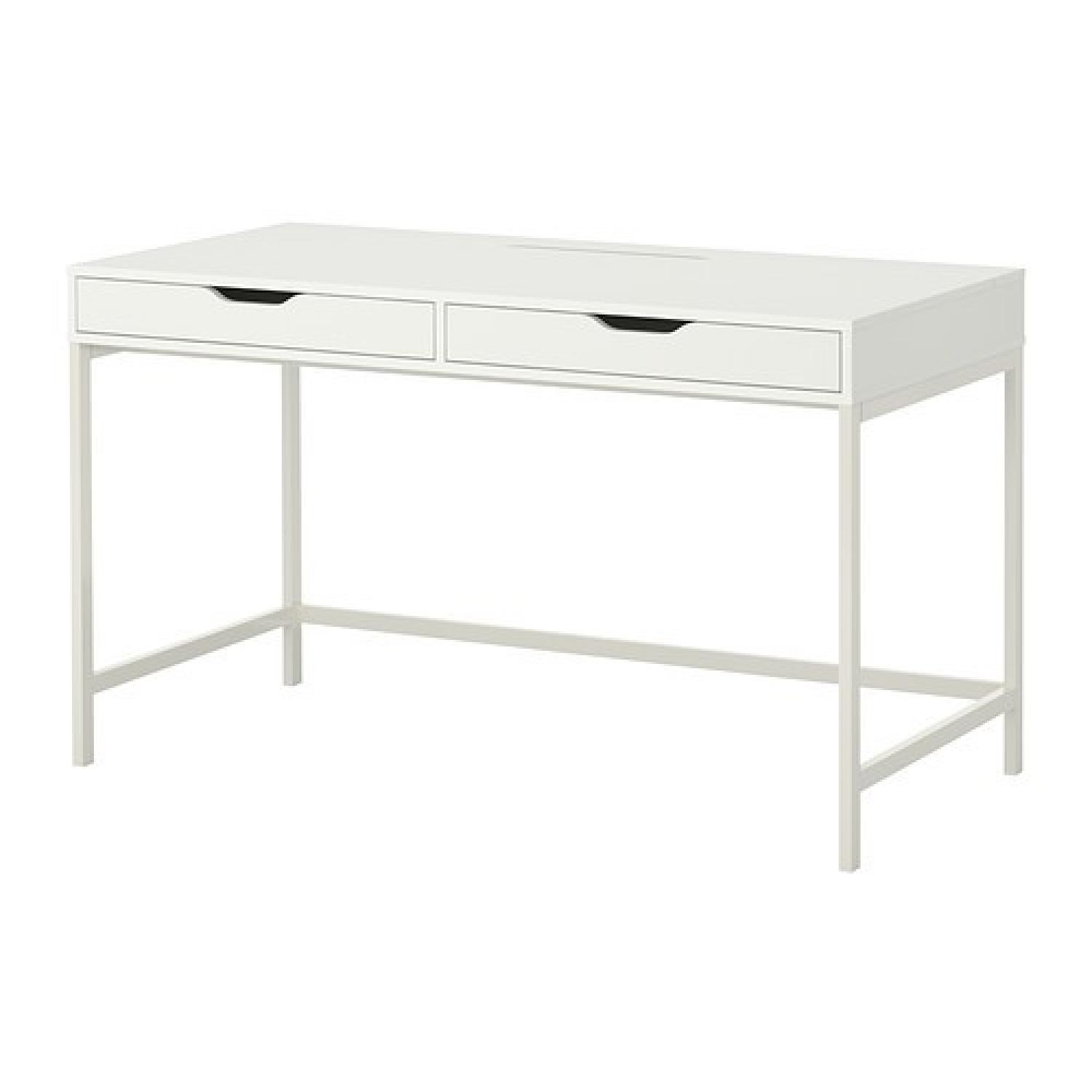 Ikea Alex White 2-Drawer Desk - image-3