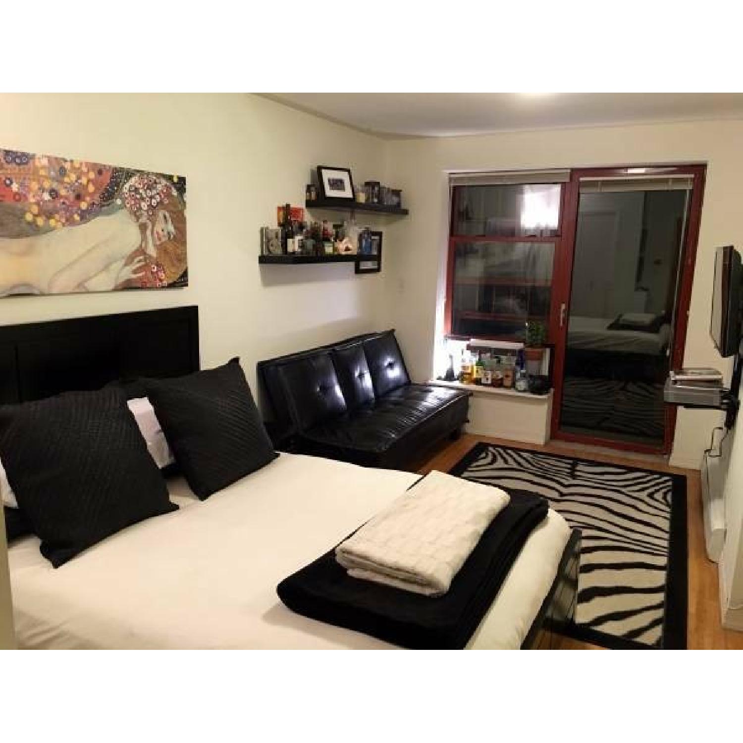 Coaster Fine Furniture Conteporary Rug in Black Animal Print Zebra Stripes - image-5