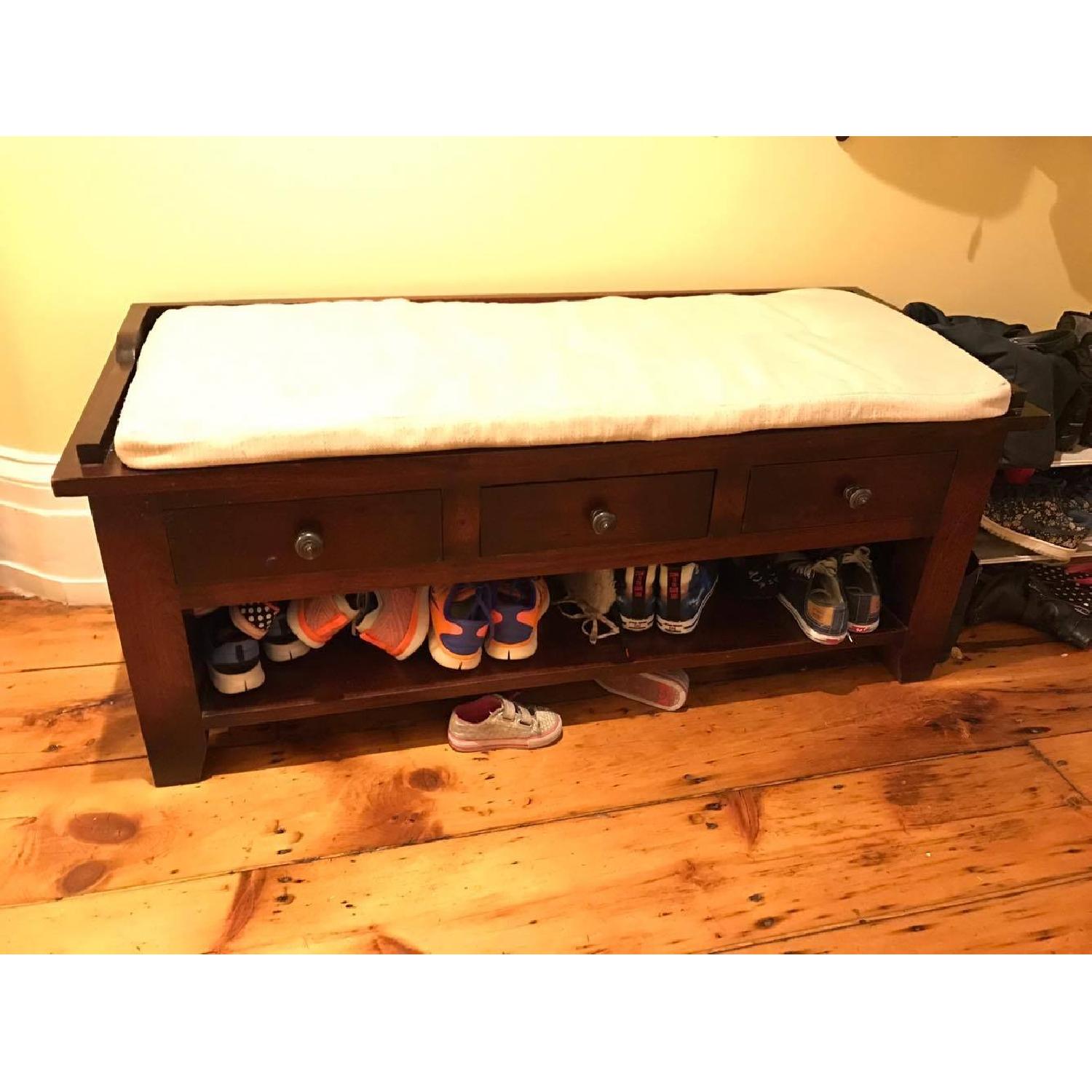 Crate & Barrel Bench - image-1