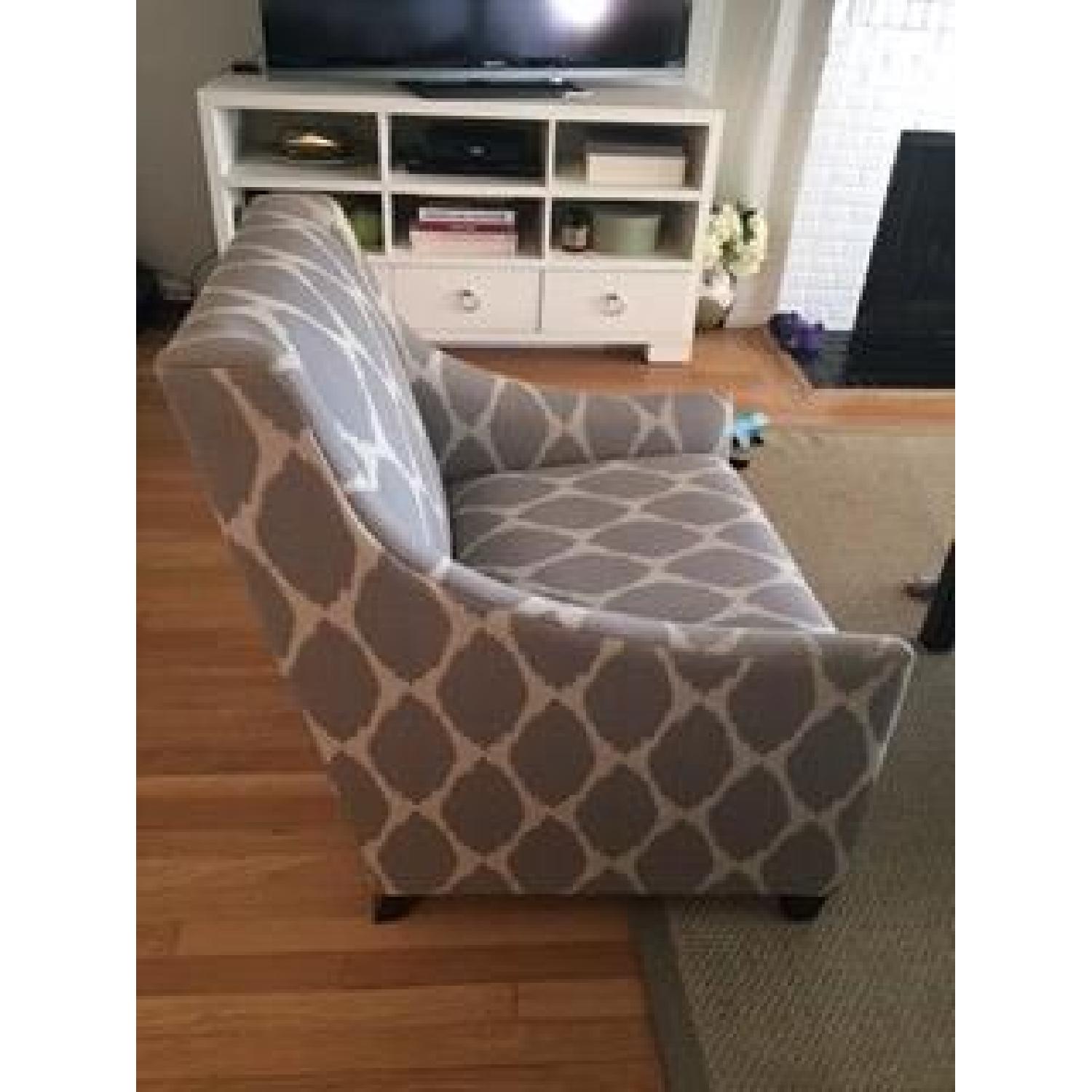 West Elm Ikat Sweep Armchairs - image-2