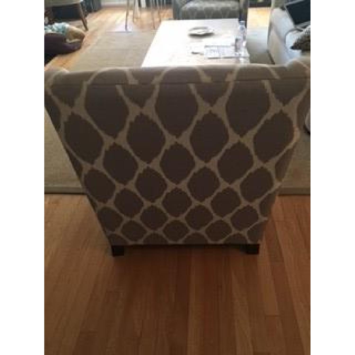 West Elm Ikat Sweep Armchairs - image-4