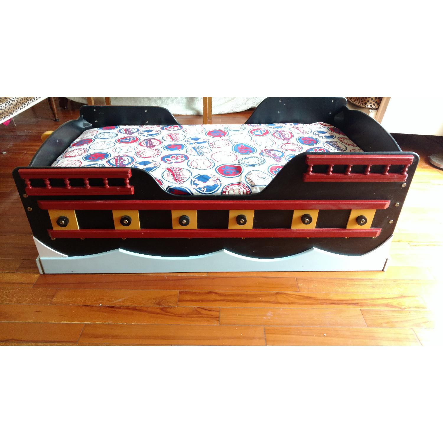 Pirate Ship Toddler Bed - image-3