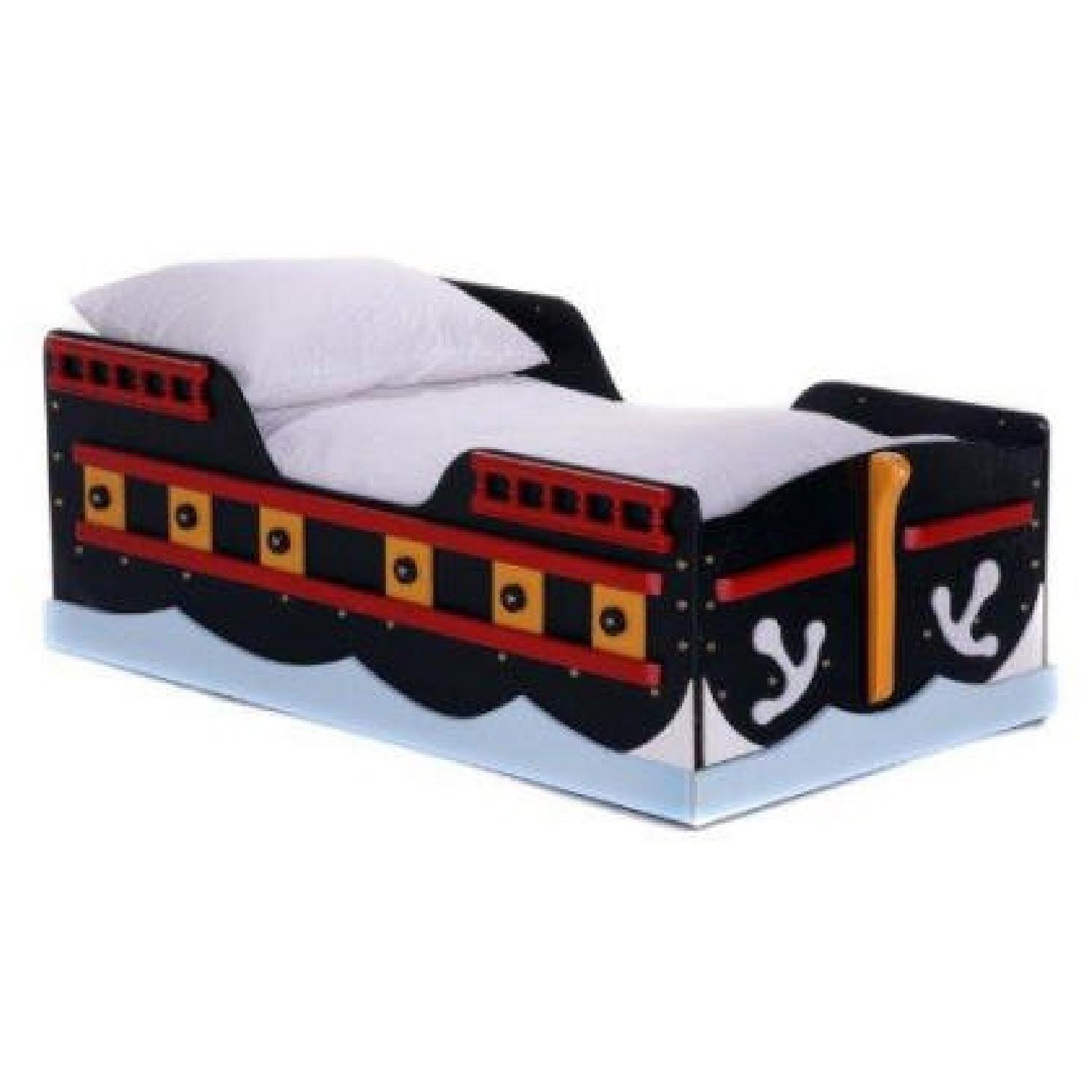 Pirate Ship Toddler Bed - image-5