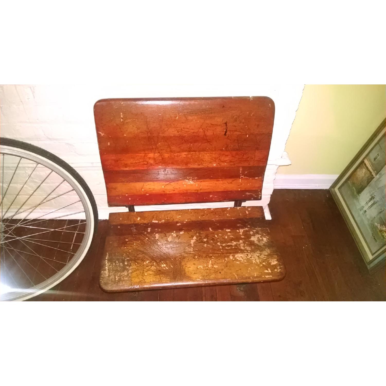 Antique Folding Bench - image-3