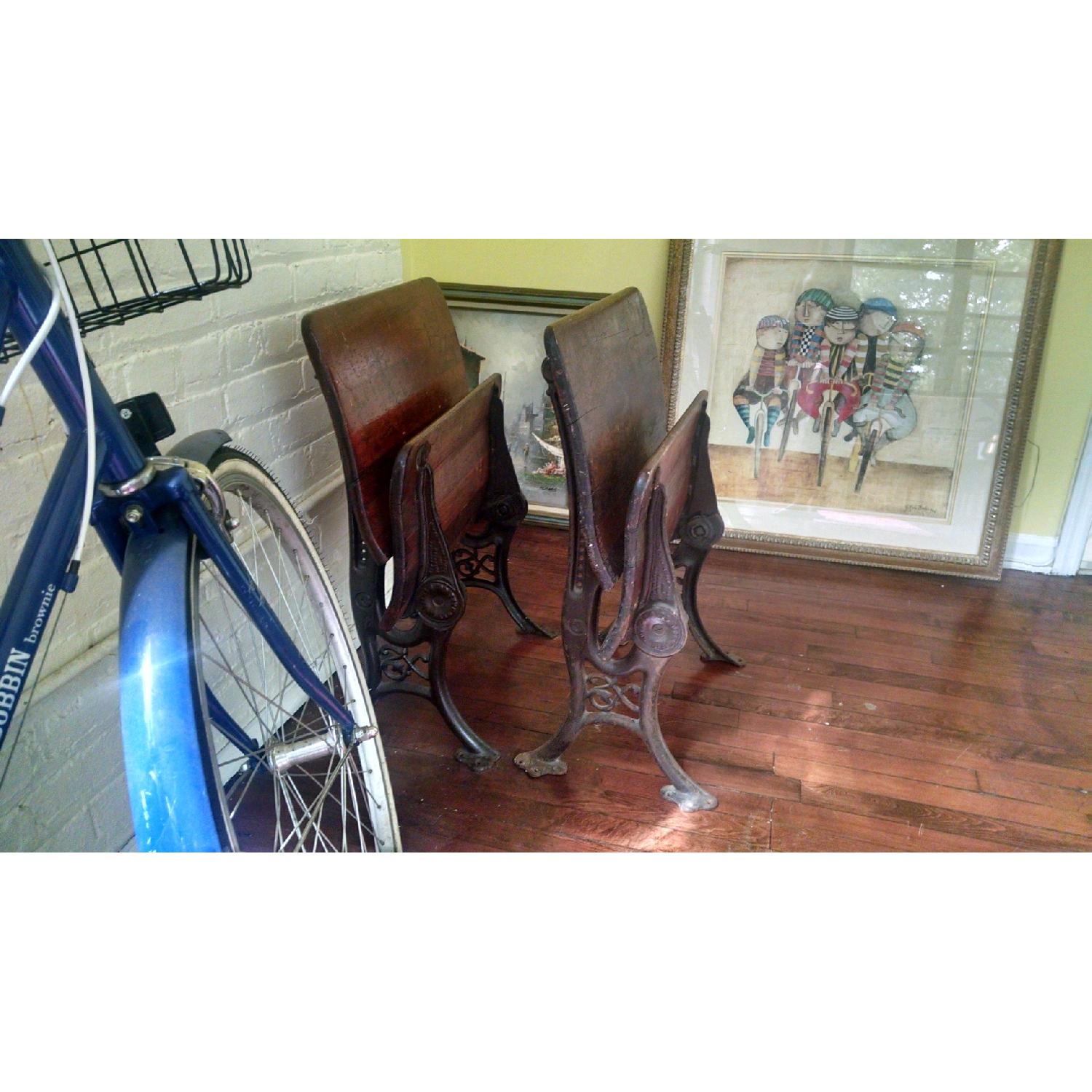 Antique Folding Bench - image-5