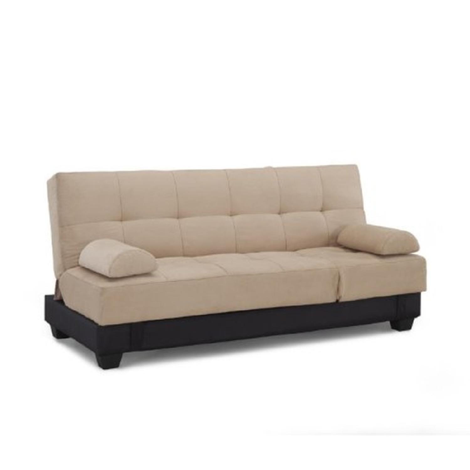 Lifestyle Solutions Serta Dream Convertible Sofa in Harvard Khaki - image-4