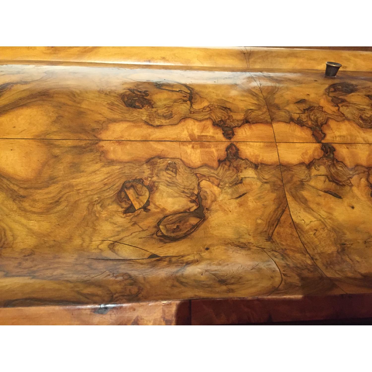 Antique Burl Wood Armoire - image-5