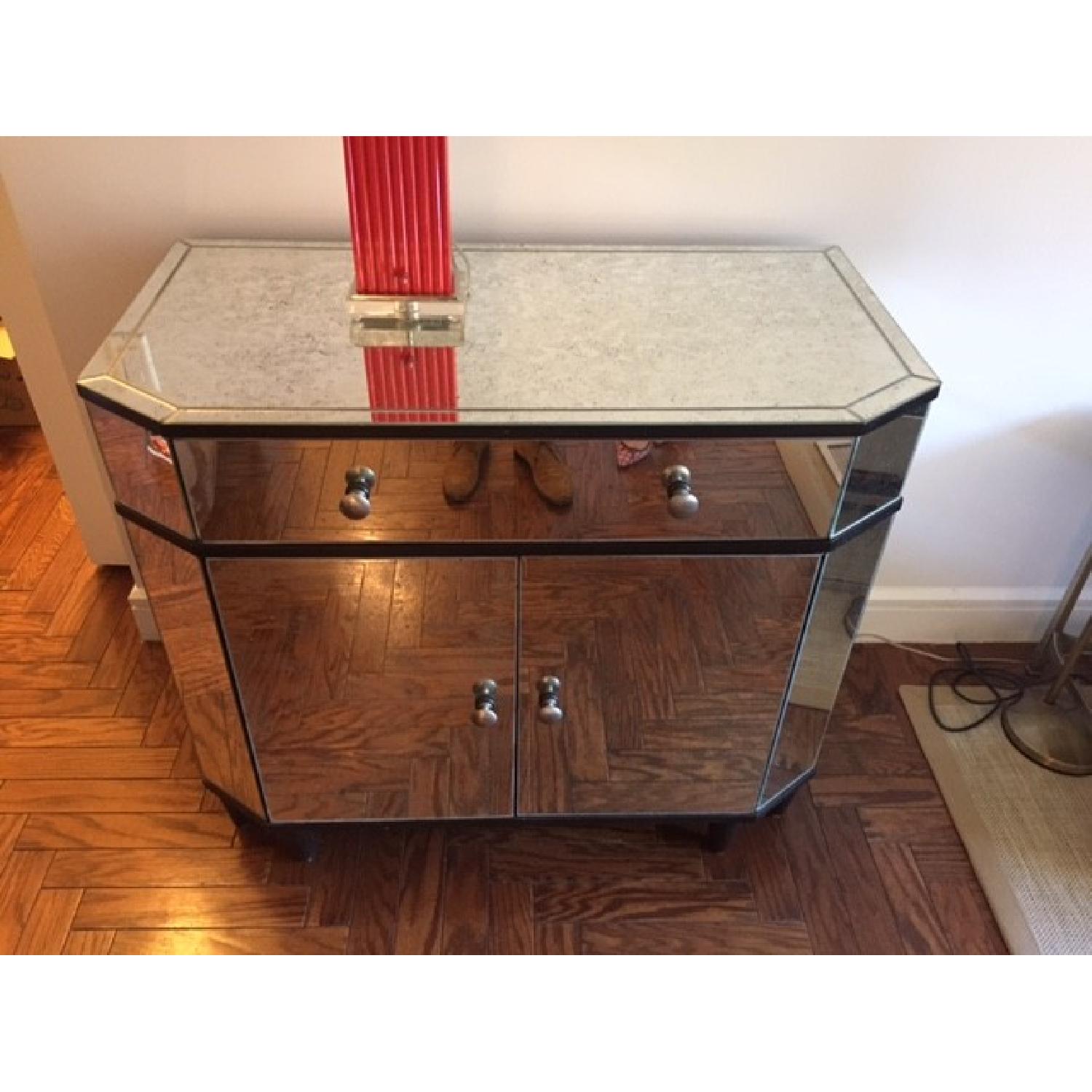 Mitchell Gold + Bob Williams Art Deco Donabella Mirrored Chest - image-1