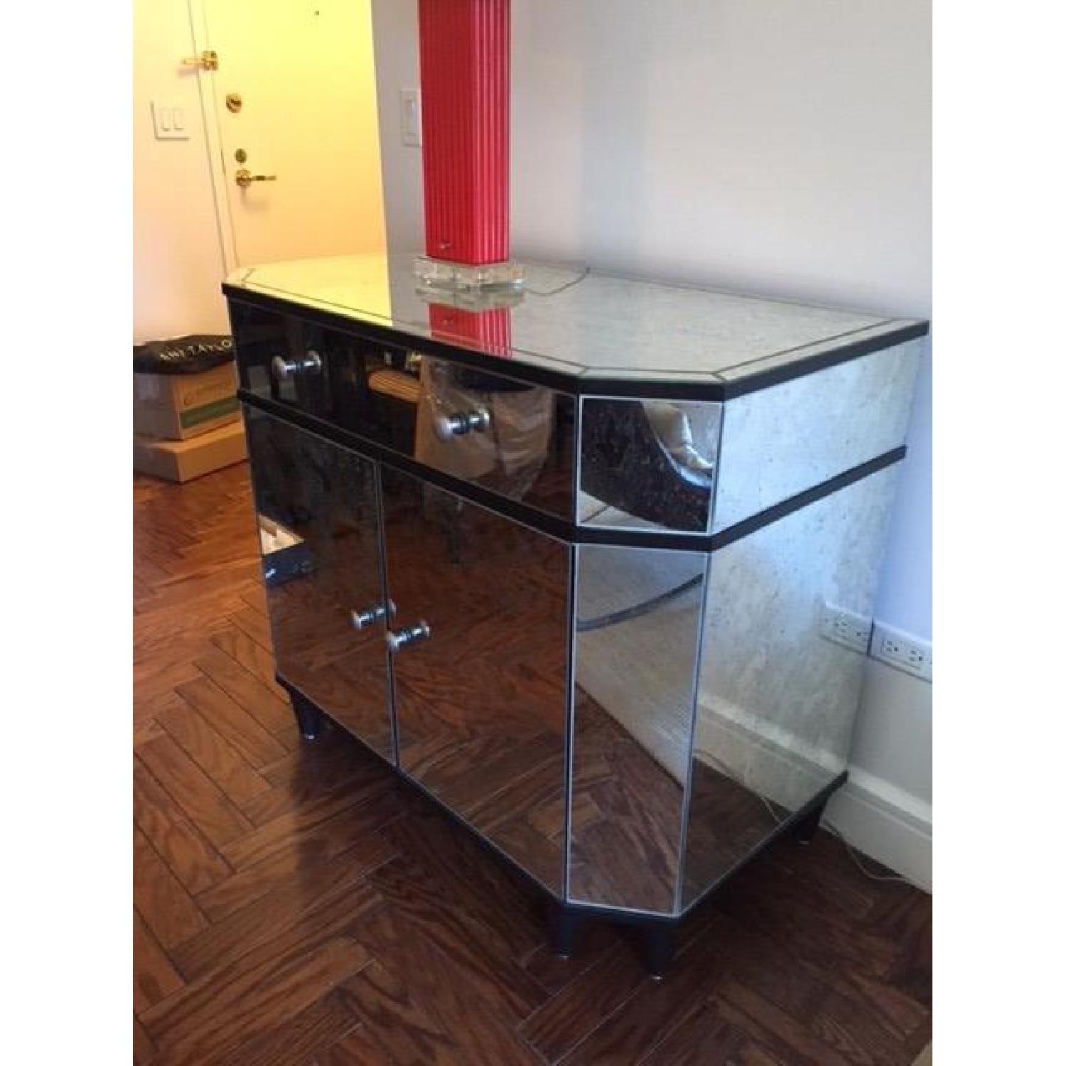 Mitchell Gold + Bob Williams Art Deco Donabella Mirrored Chest - image-2