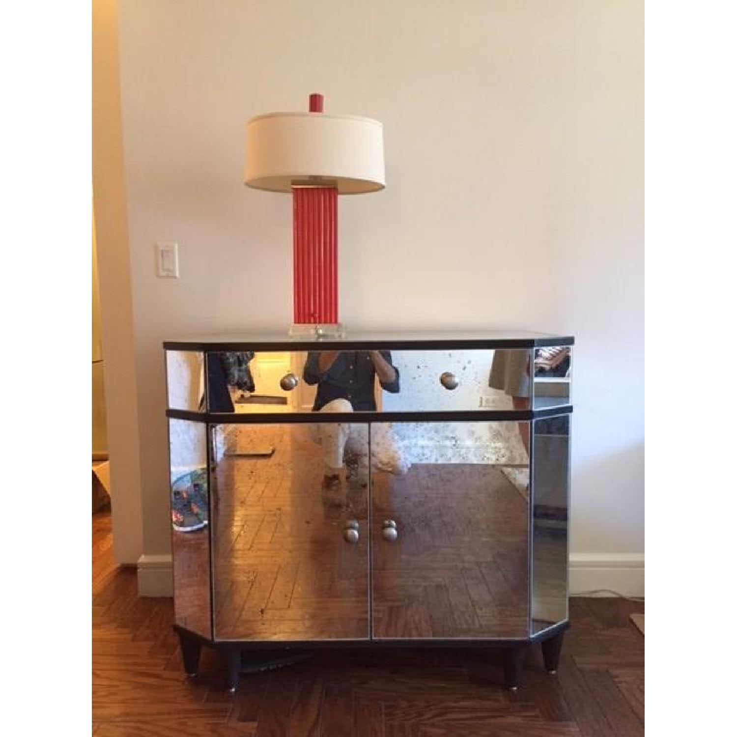 Mitchell Gold + Bob Williams Art Deco Donabella Mirrored Chest - image-3