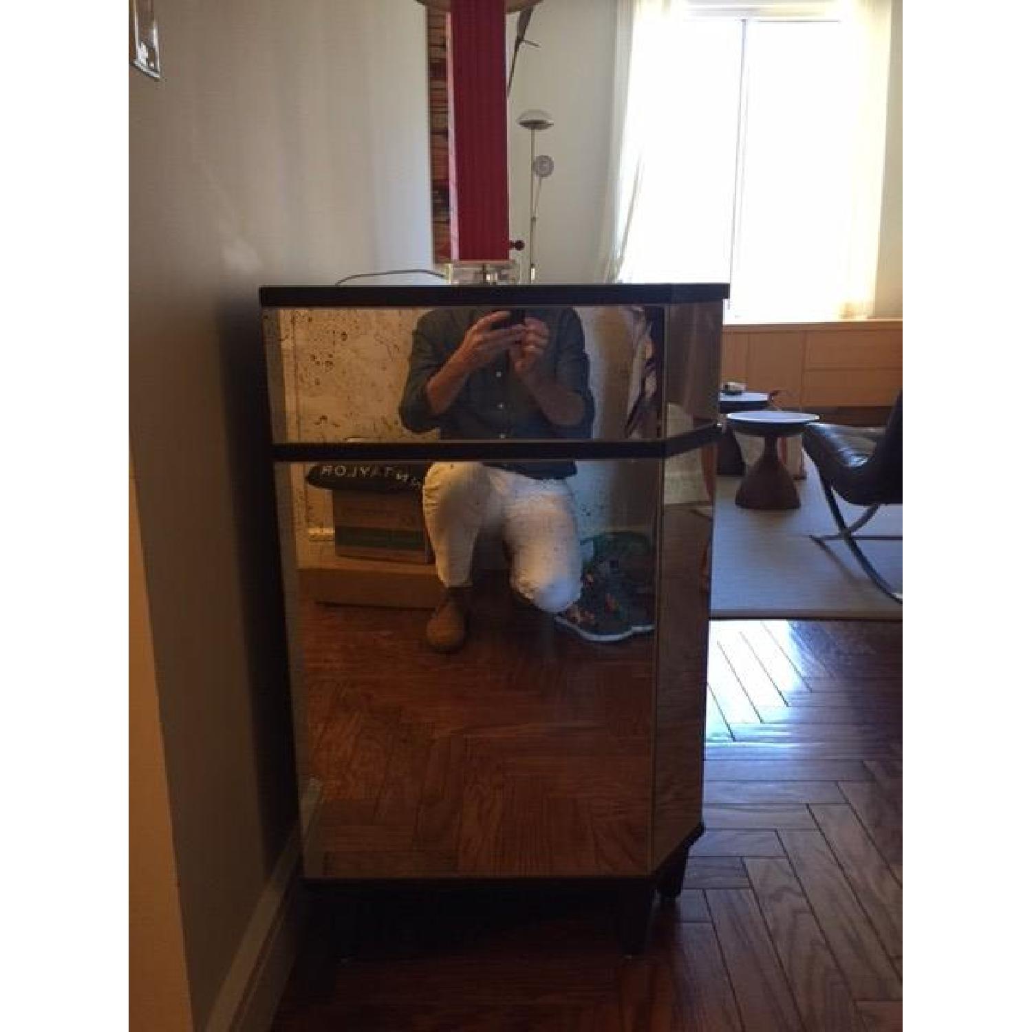 Mitchell Gold + Bob Williams Art Deco Donabella Mirrored Chest - image-4