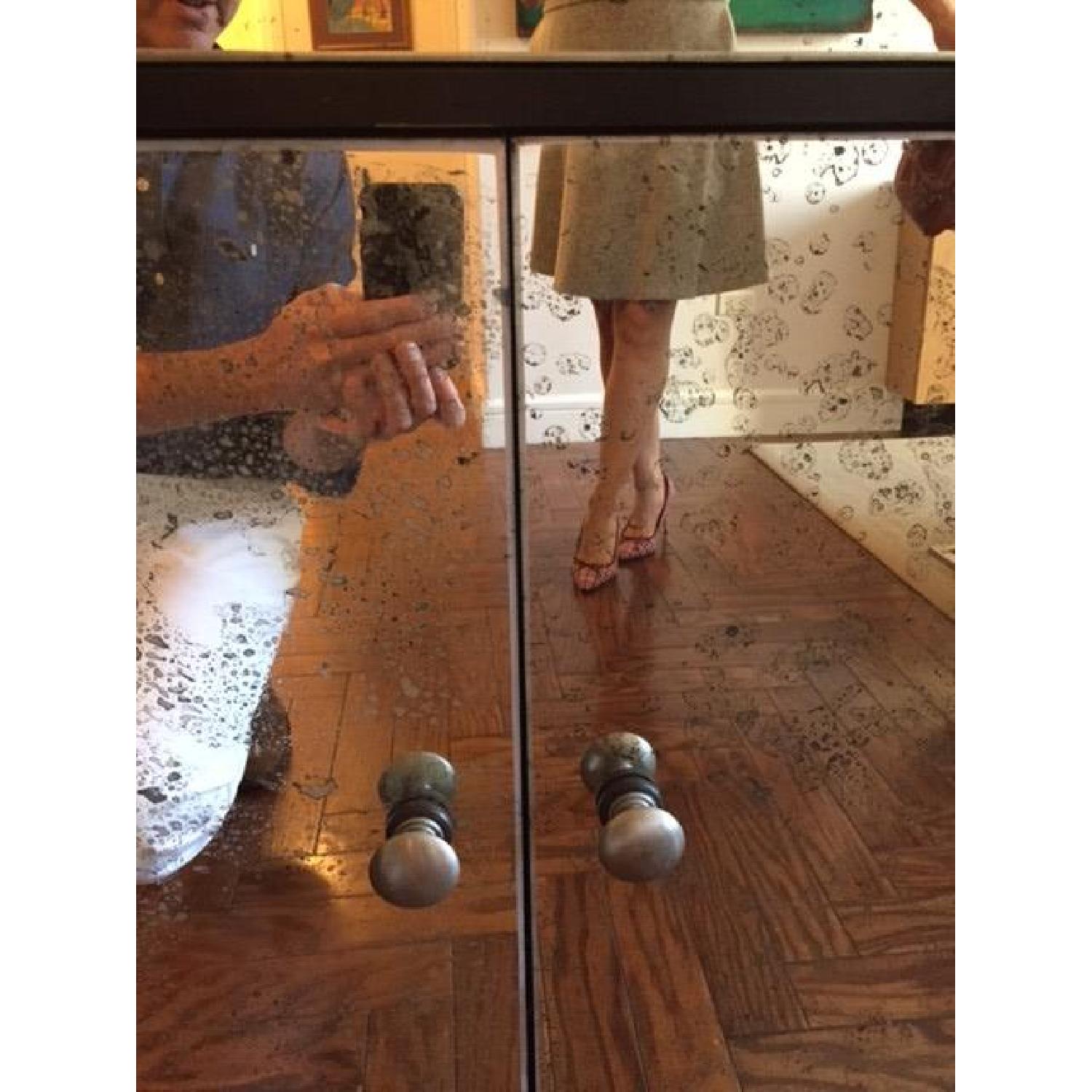 Mitchell Gold + Bob Williams Art Deco Donabella Mirrored Chest - image-5