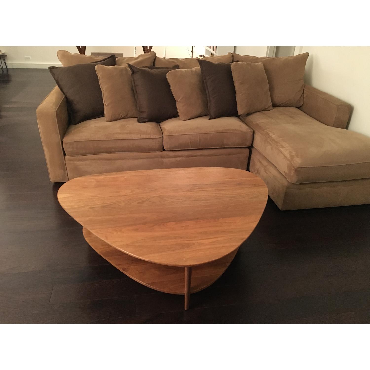 Room & Board Gibson Coffee Cocktail Table in Walnut AptDeco