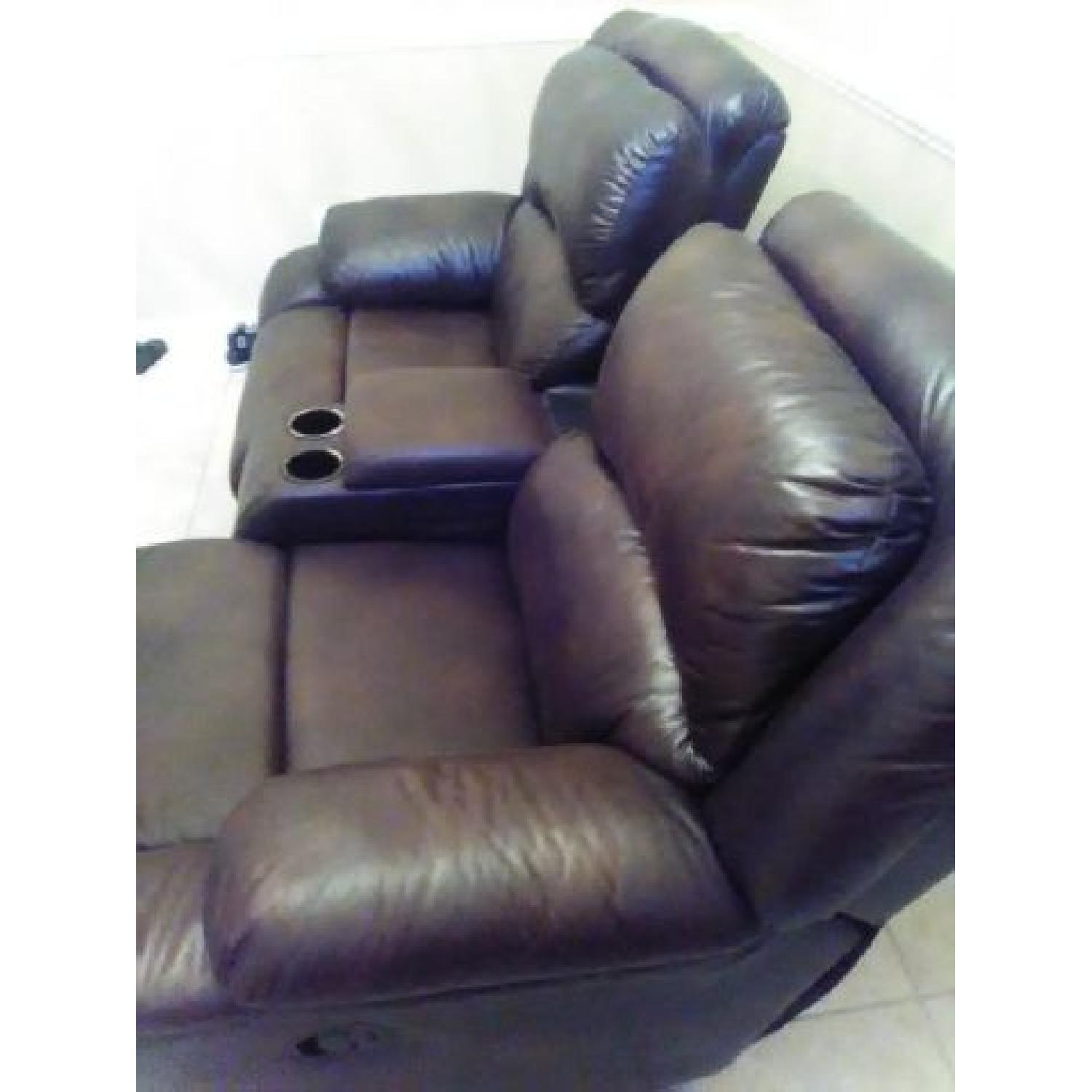 Reclining Chair w/ Remote Control Holder - image-2