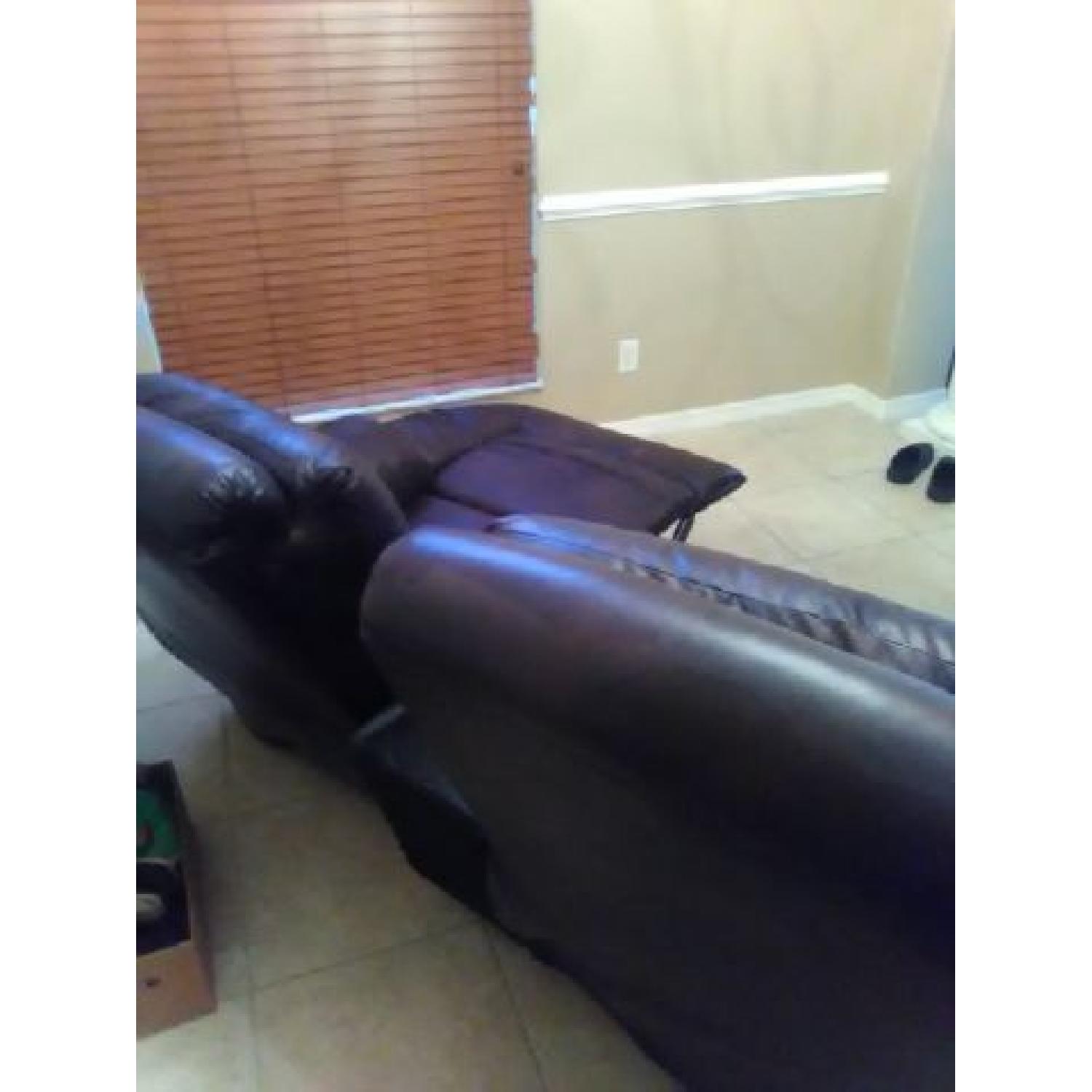 Reclining Chair w/ Remote Control Holder - image-3