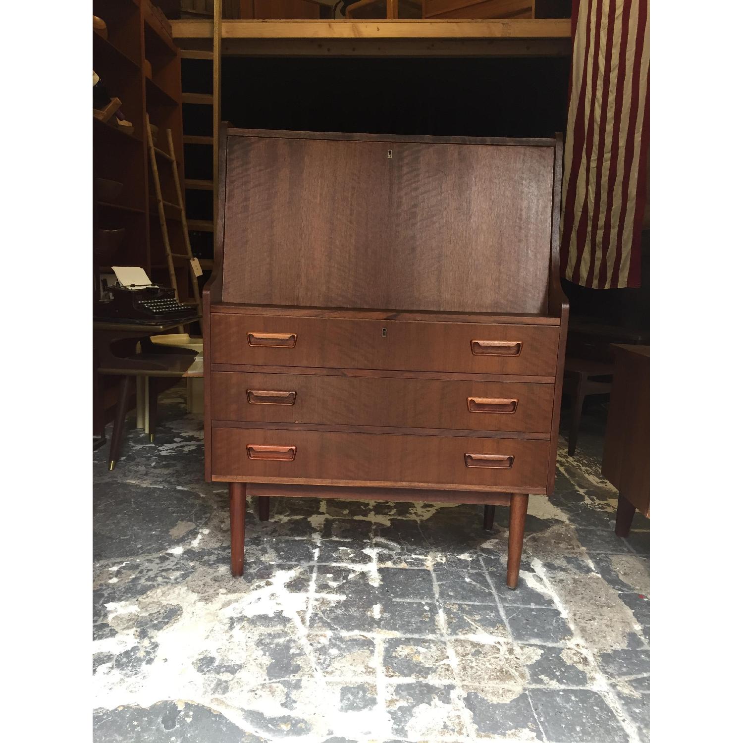 Maurice Villency Furniture Vintage Secretary Desk - image-1