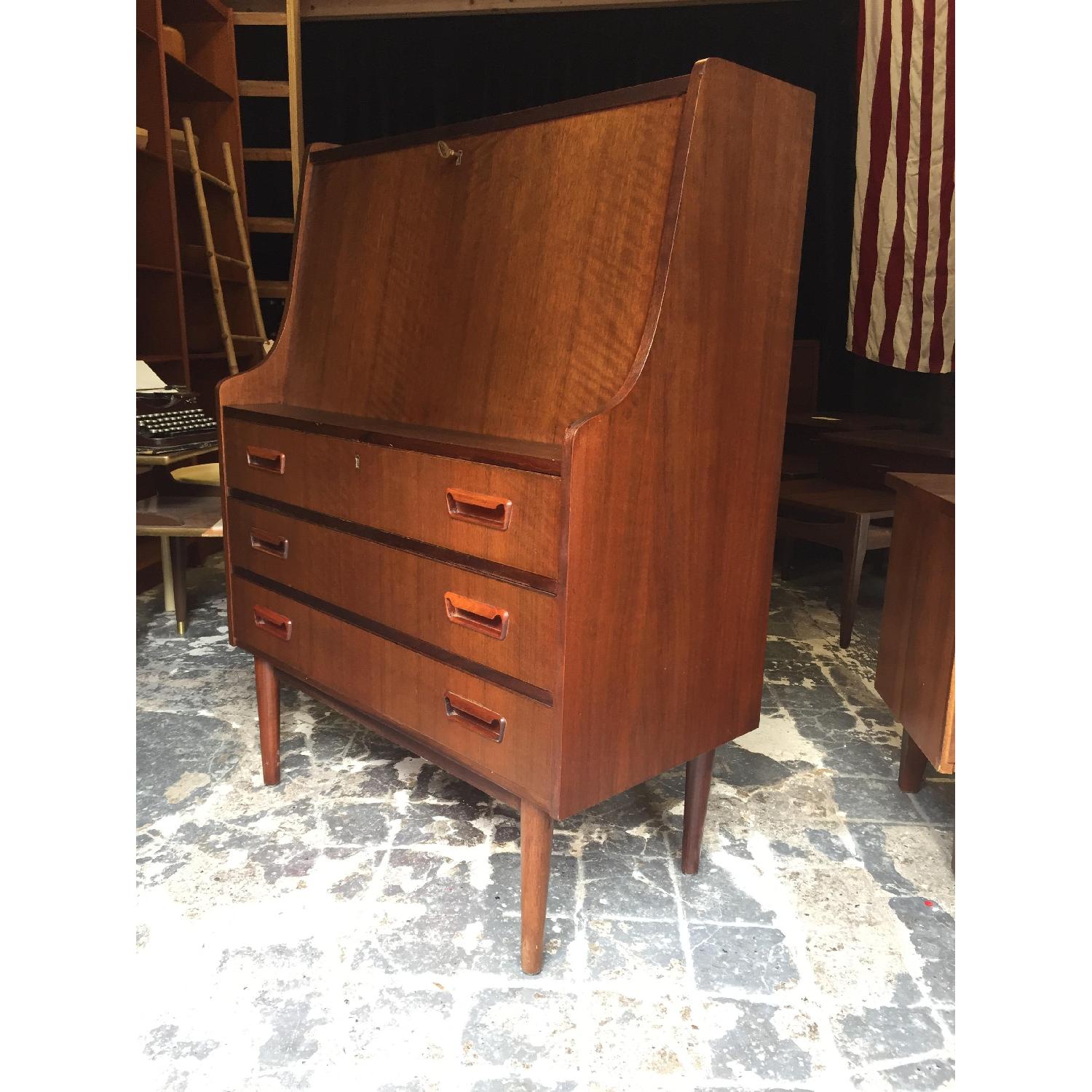 Maurice Villency Furniture Vintage Secretary Desk - image-4