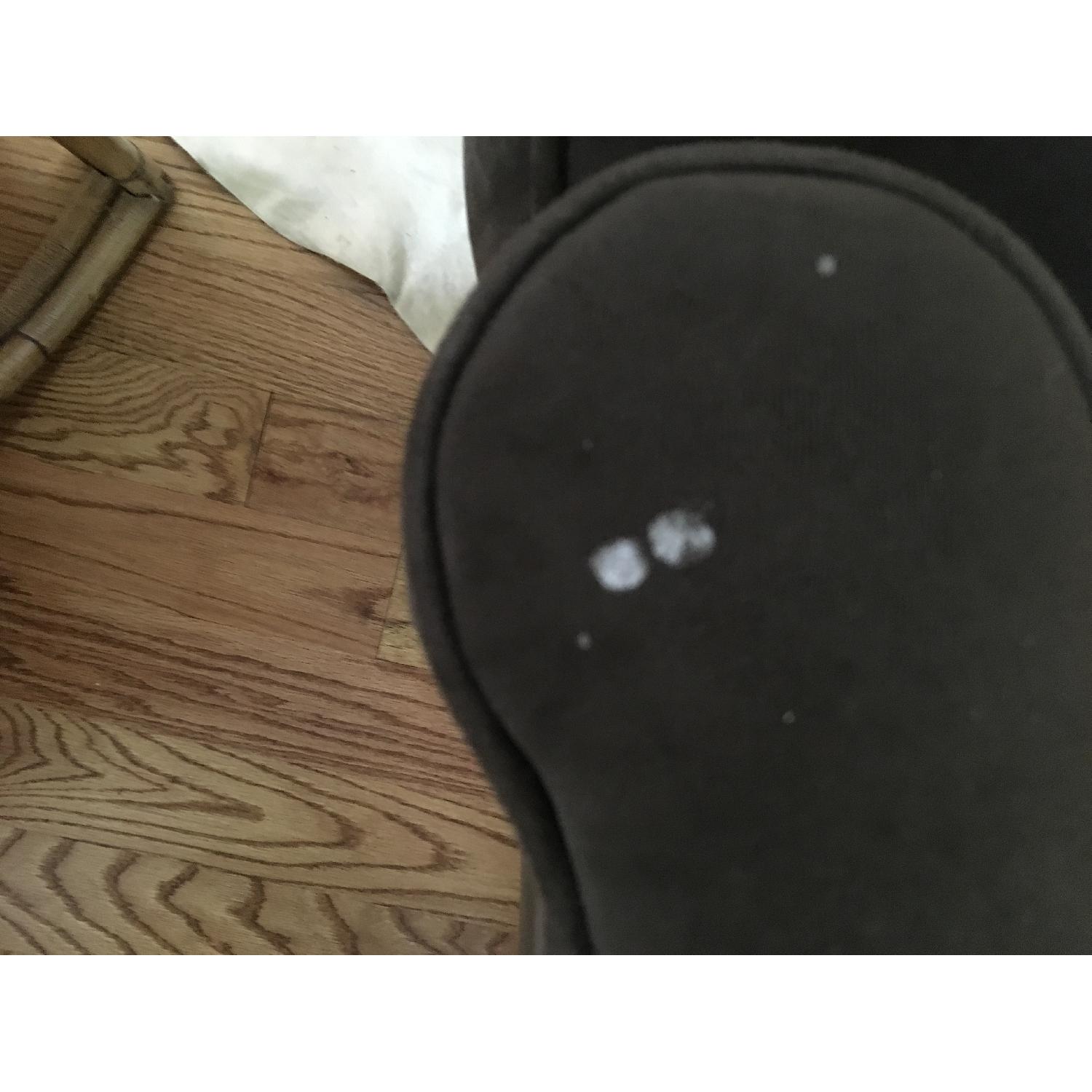 Room & Board Brown Velvet Couch - image-4