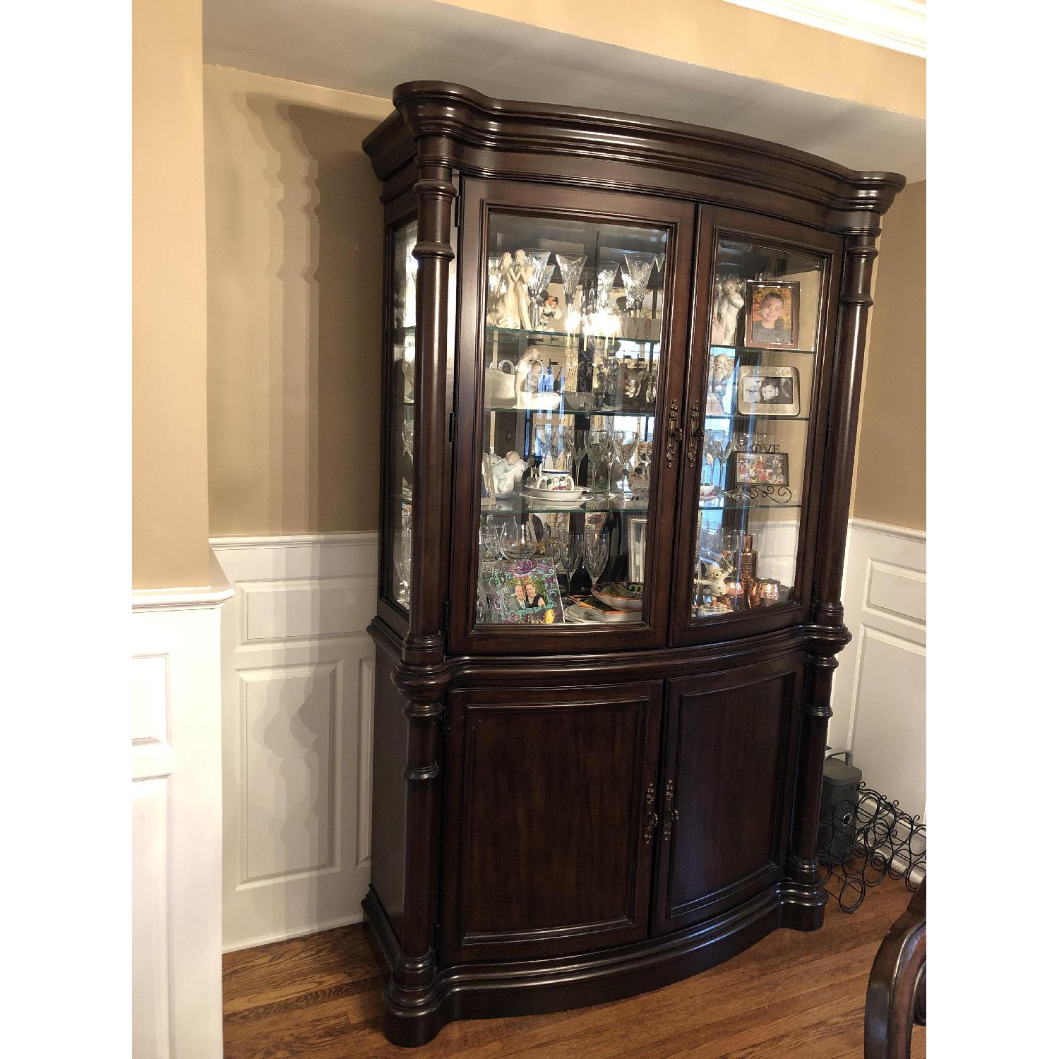 Raymour & Flanigan Buffet w/ Hutch/China Cabinet - image-0