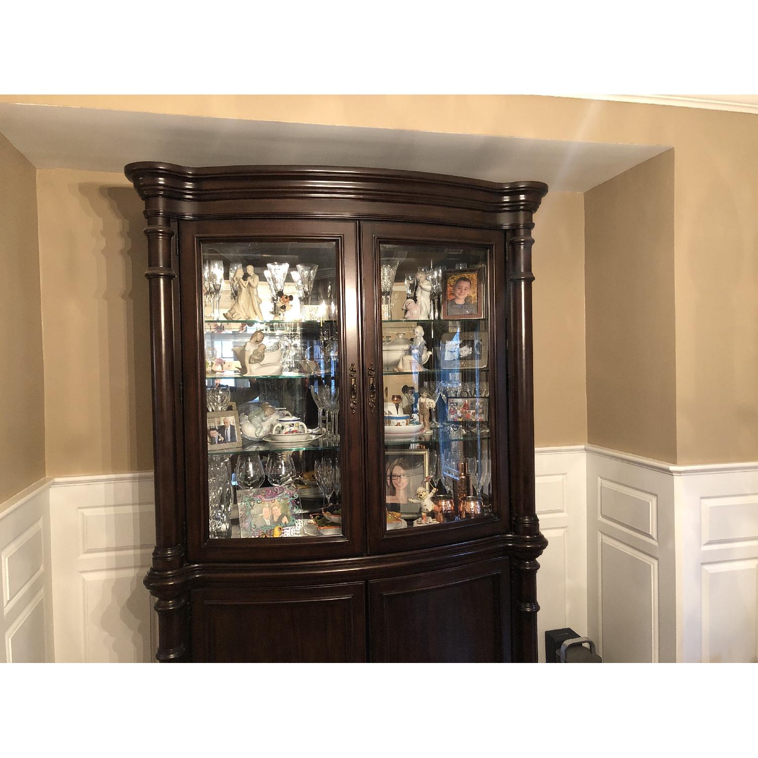 Raymour & Flanigan Buffet w/ Hutch/China Cabinet - image-1