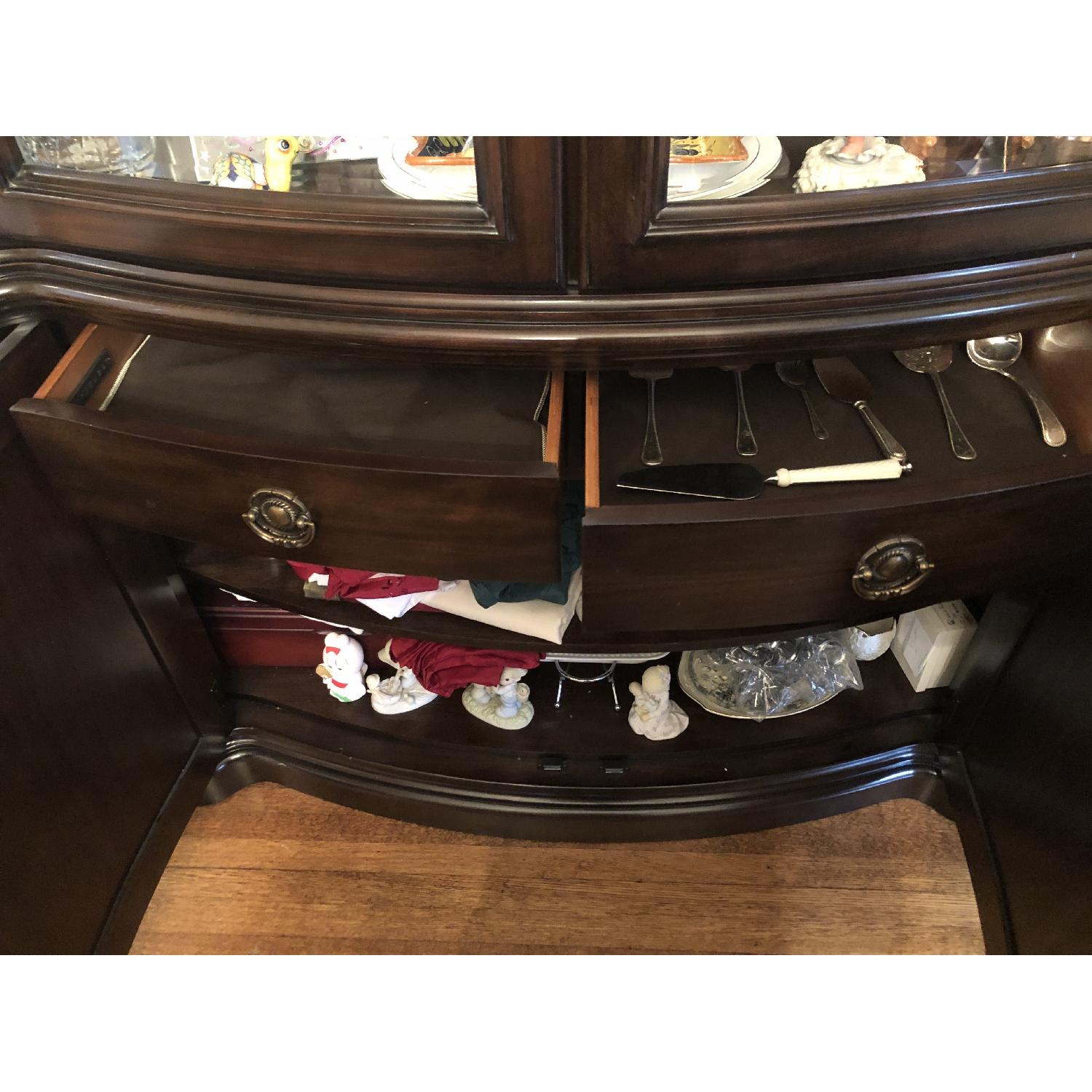 Raymour & Flanigan Buffet w/ Hutch/China Cabinet - image-2