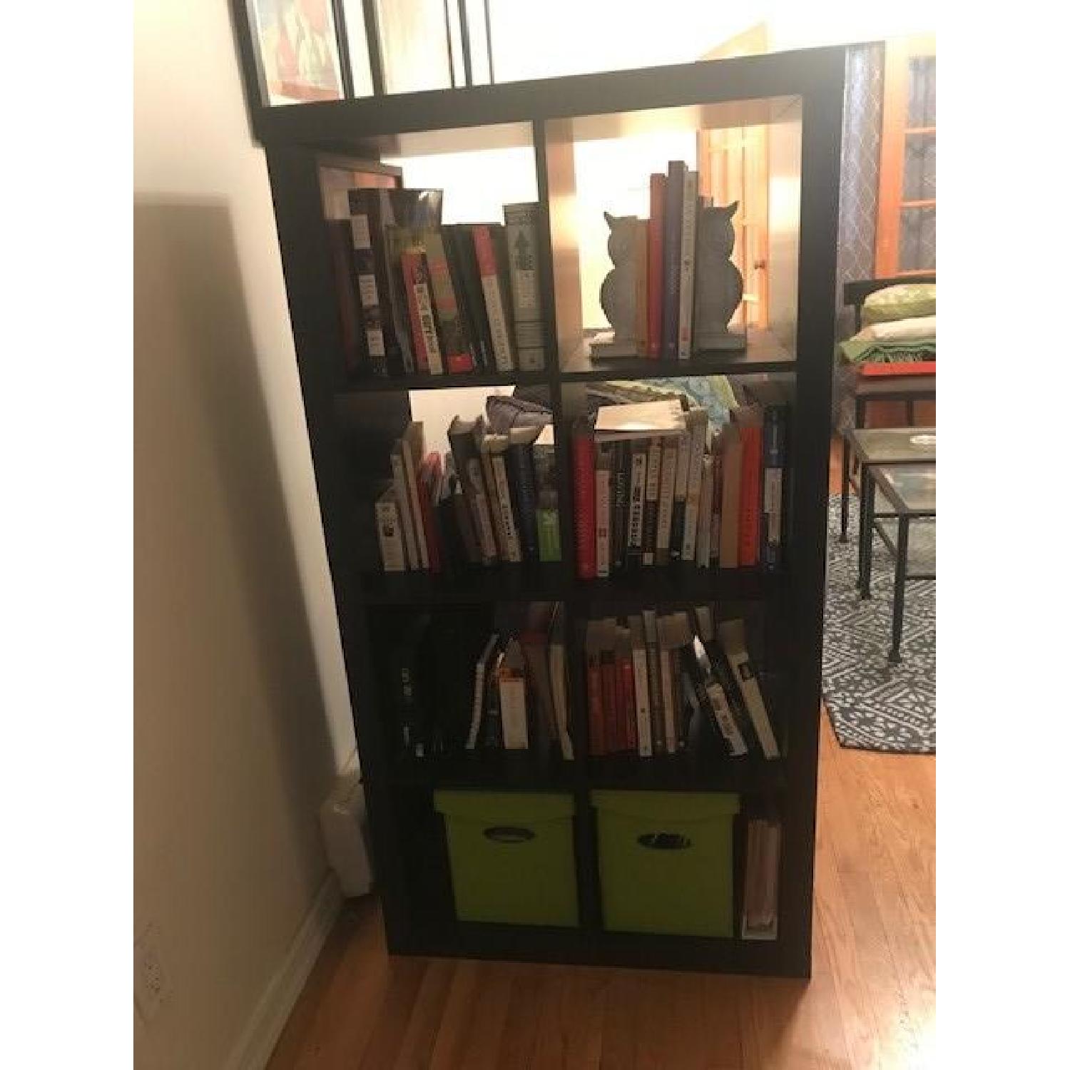 Ikea Kallax Black Bookcase - image-4