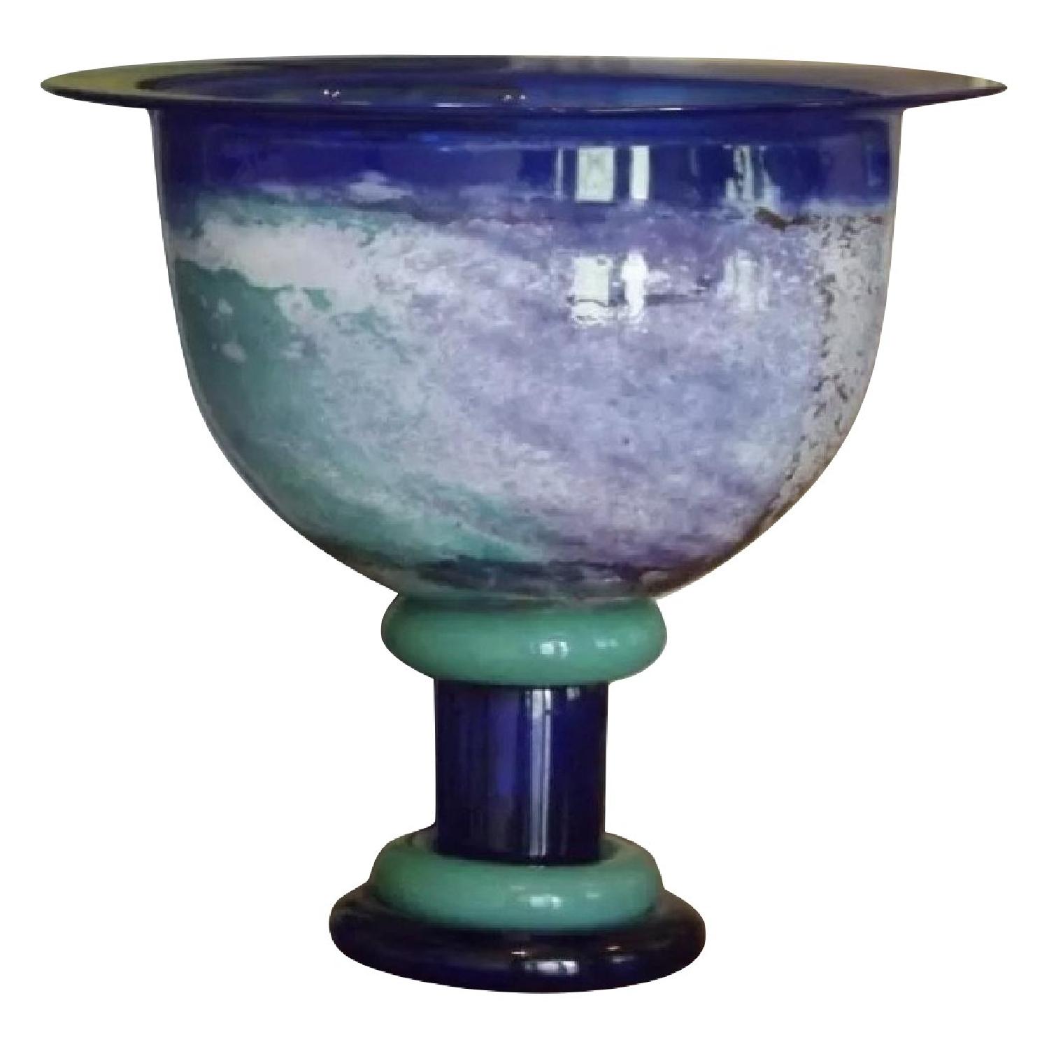 Kosta Boda Footed Vase - image-0