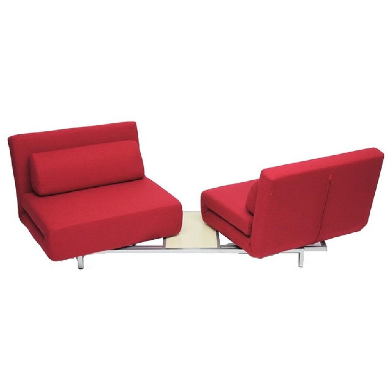 Ido King Mid Century Modern Futon - image-5
