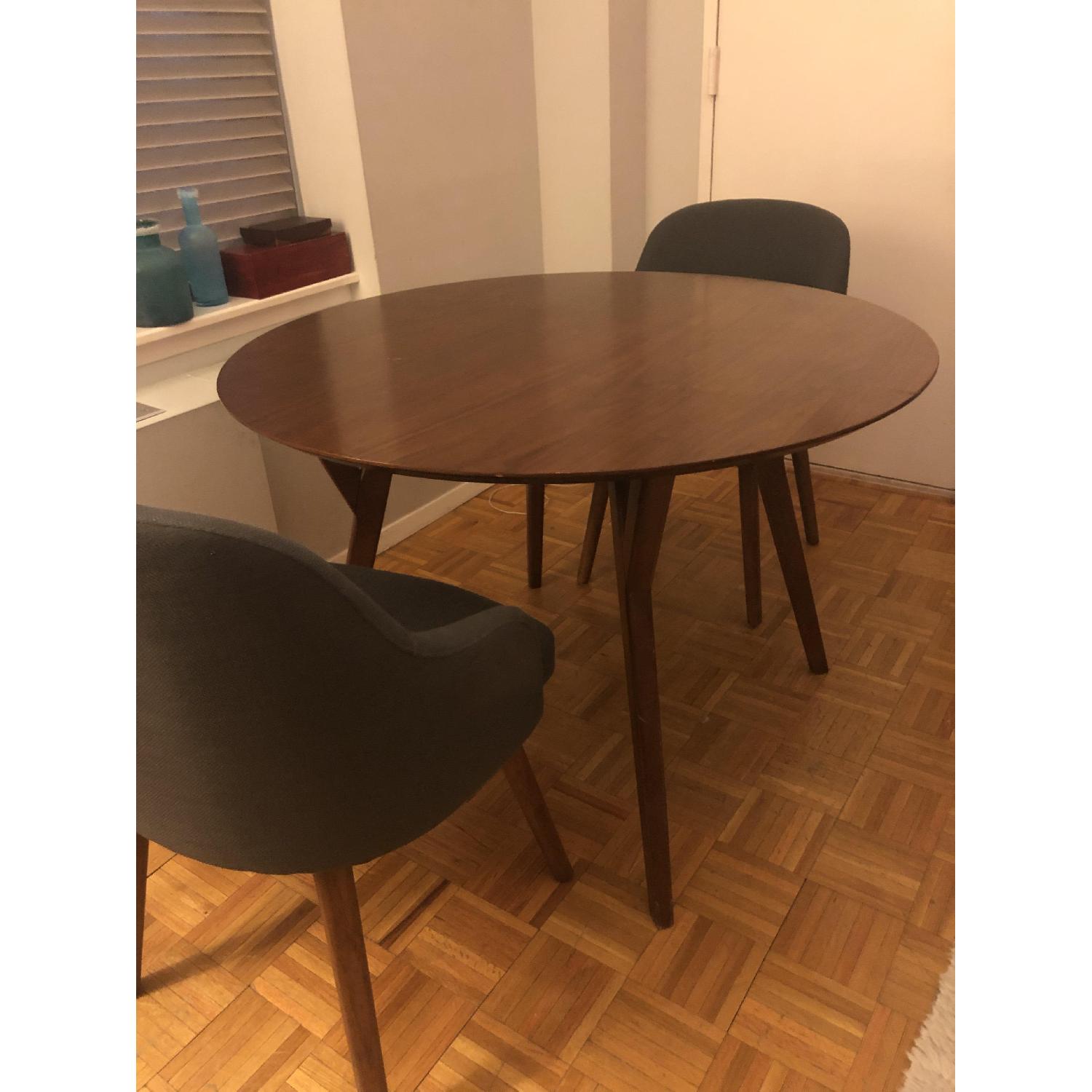 West Elm Parker Mid Century Round Dining Table - image-1