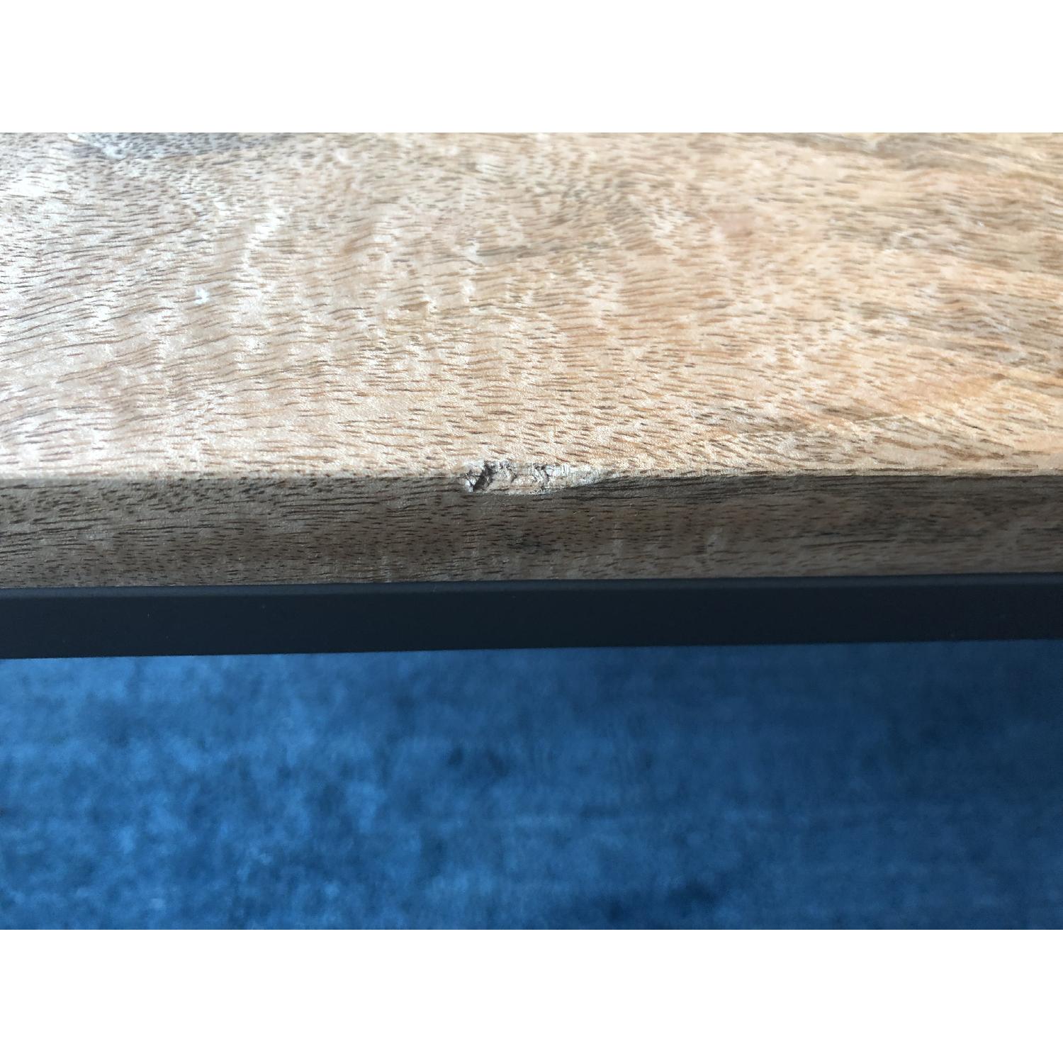 West Elm Streamline Whitewashed Coffee Table - image-3
