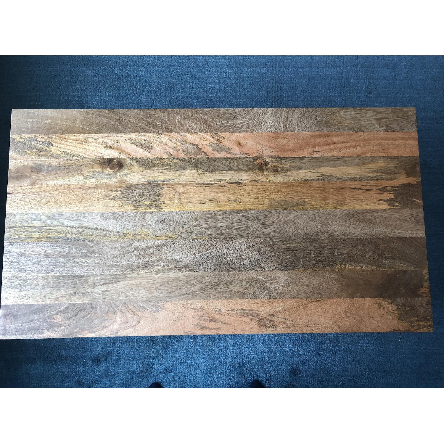 West Elm Streamline Whitewashed Coffee Table - image-4