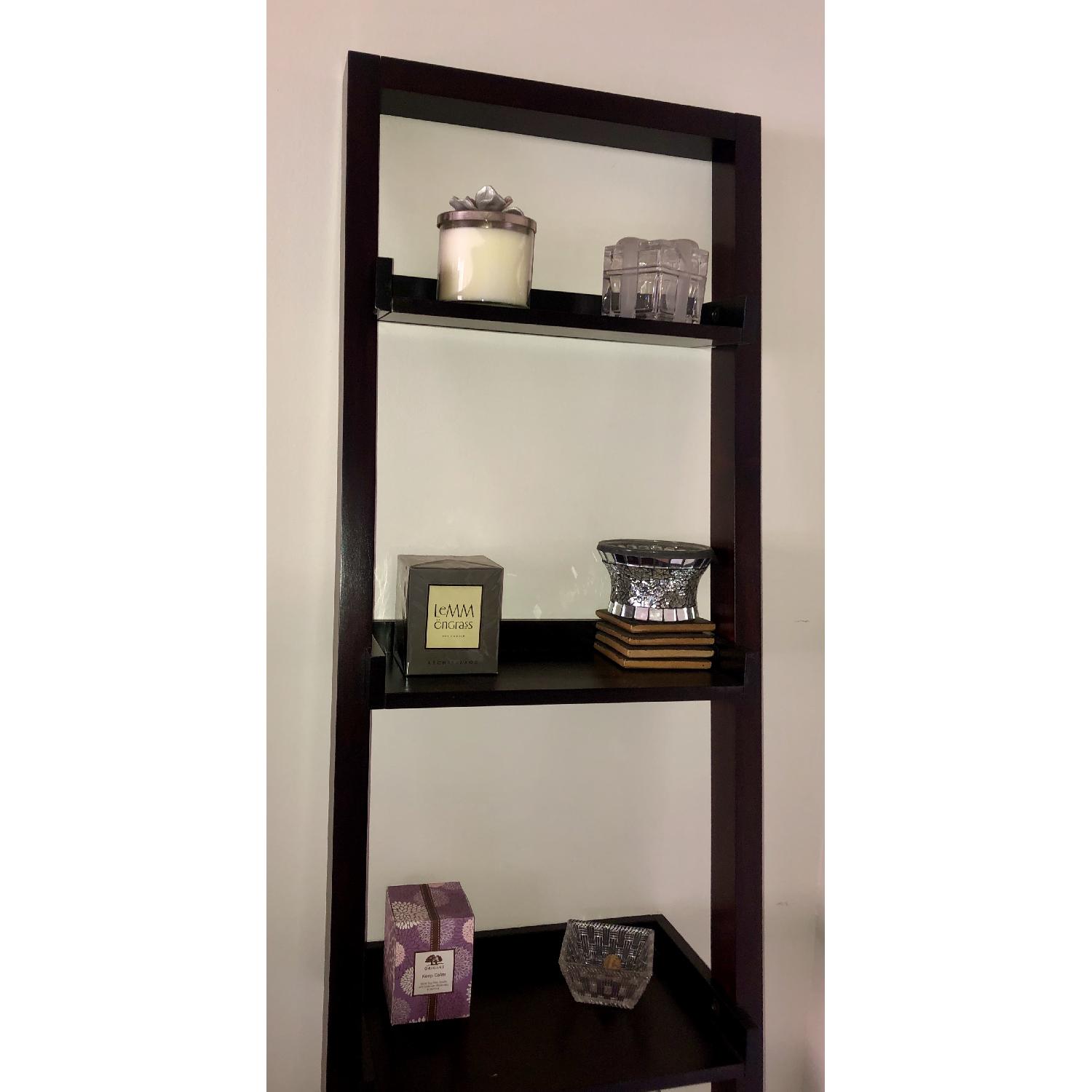Crate & Barrel Sloane Ladder Bookshelf - image-1