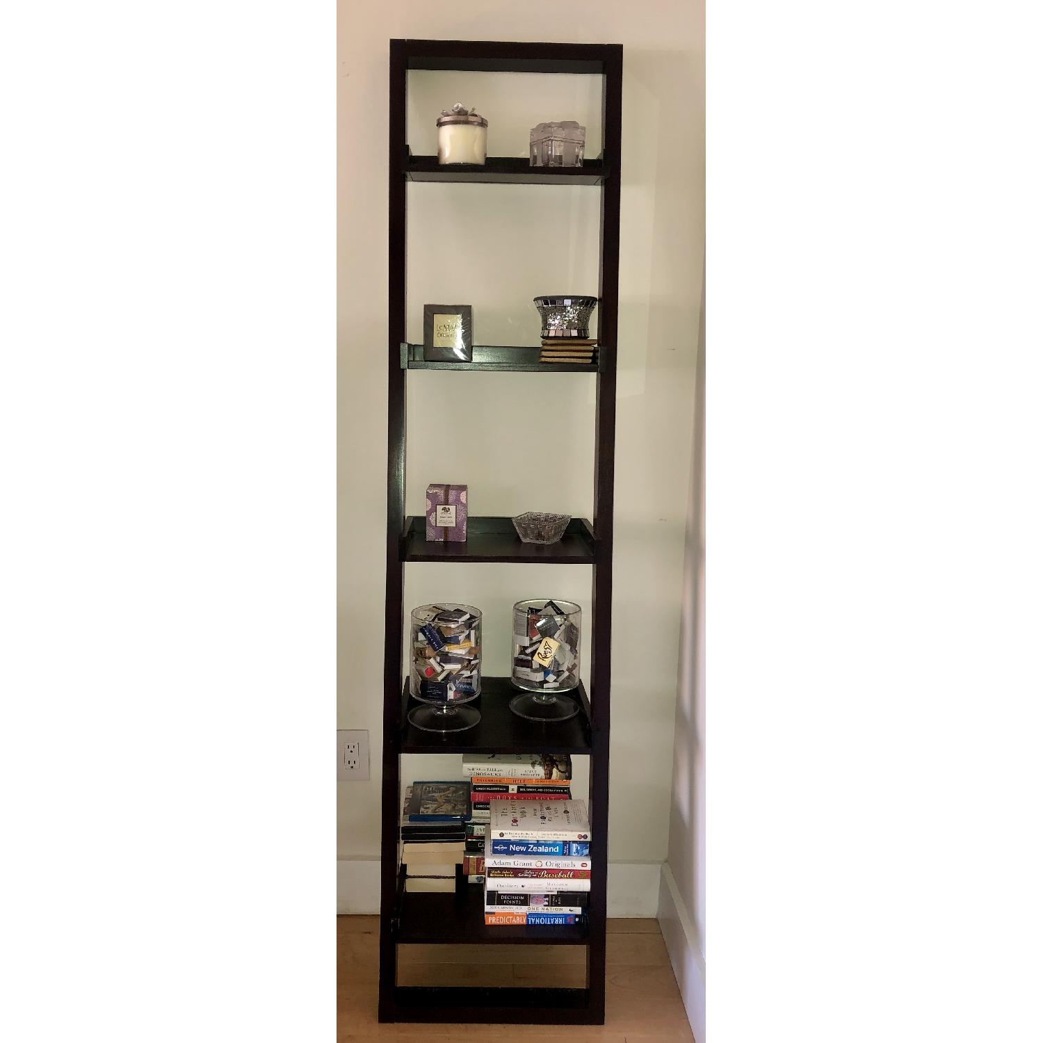 Crate & Barrel Sloane Ladder Bookshelf - image-4