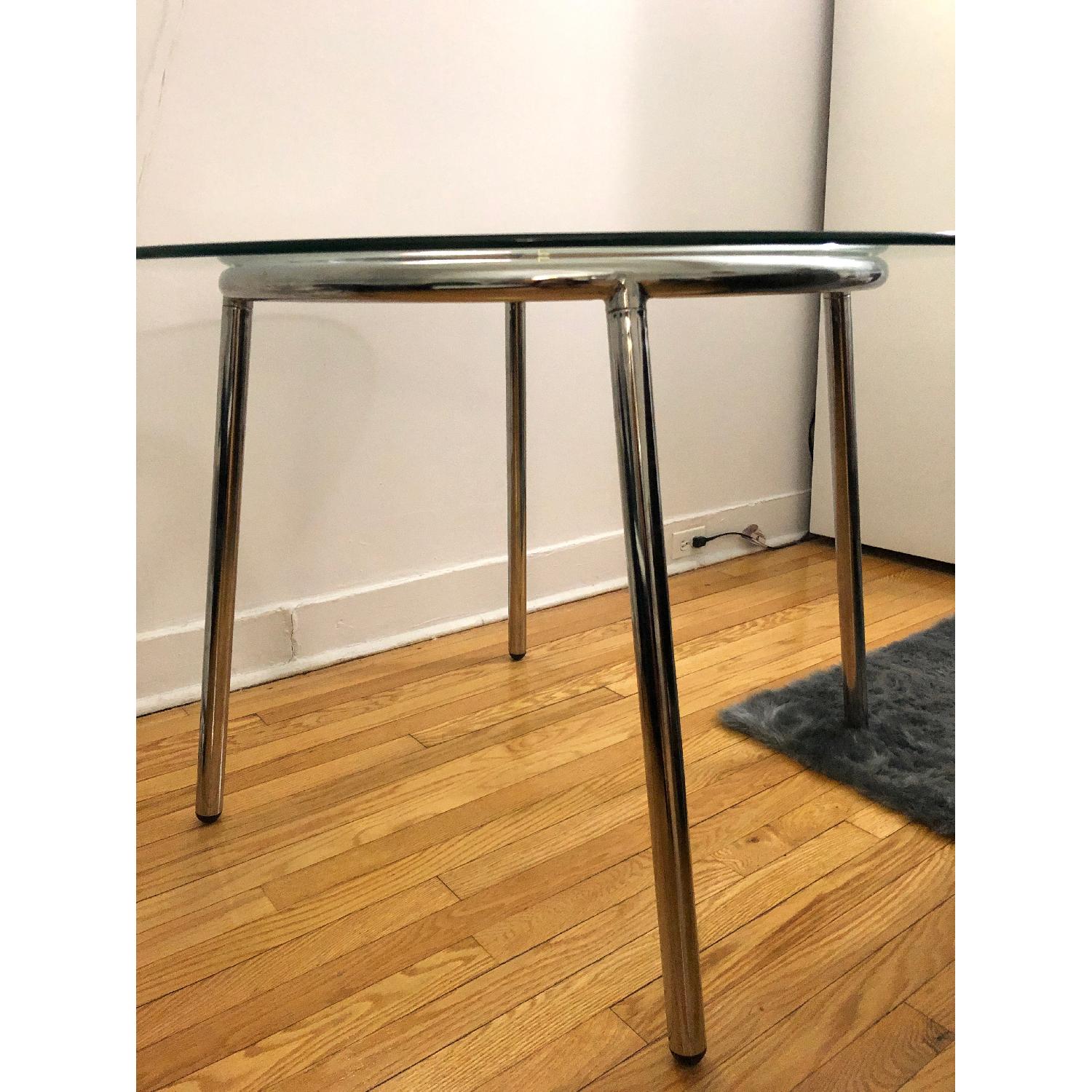 Ikea Salmi Round Glass Table - image-3