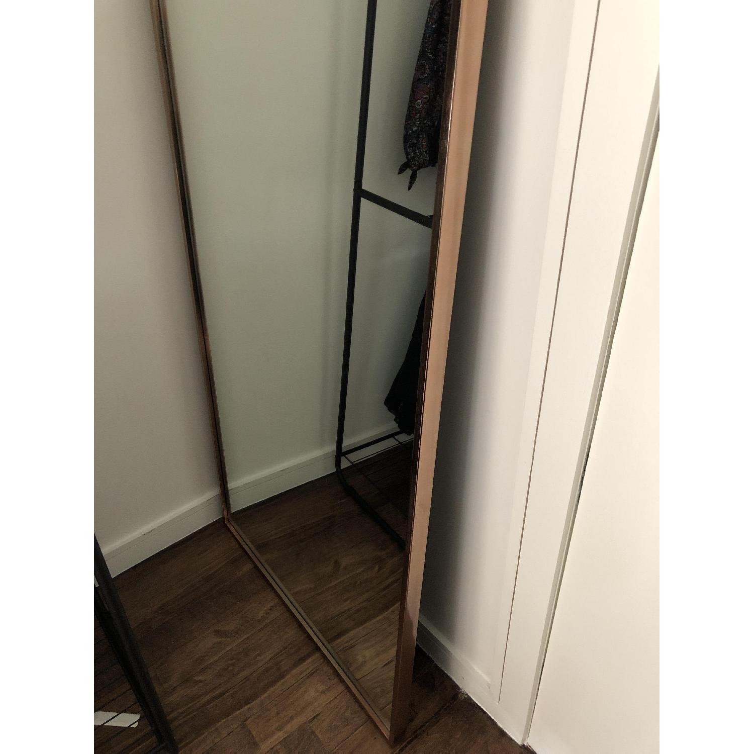 West Elm Metal Framed Floor Mirror - image-3