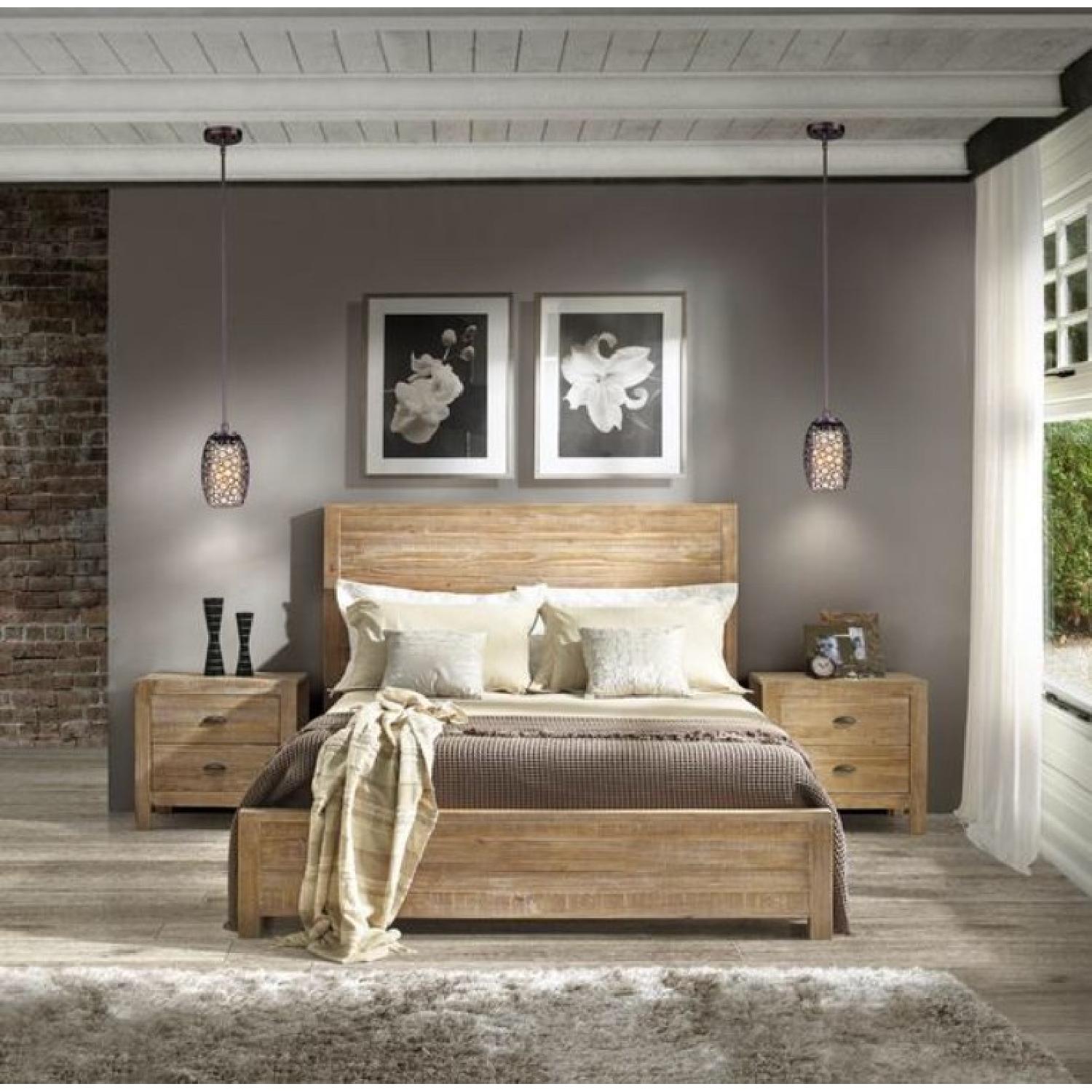 Montauk Solid Wood Full Size Bed Frame - image-1