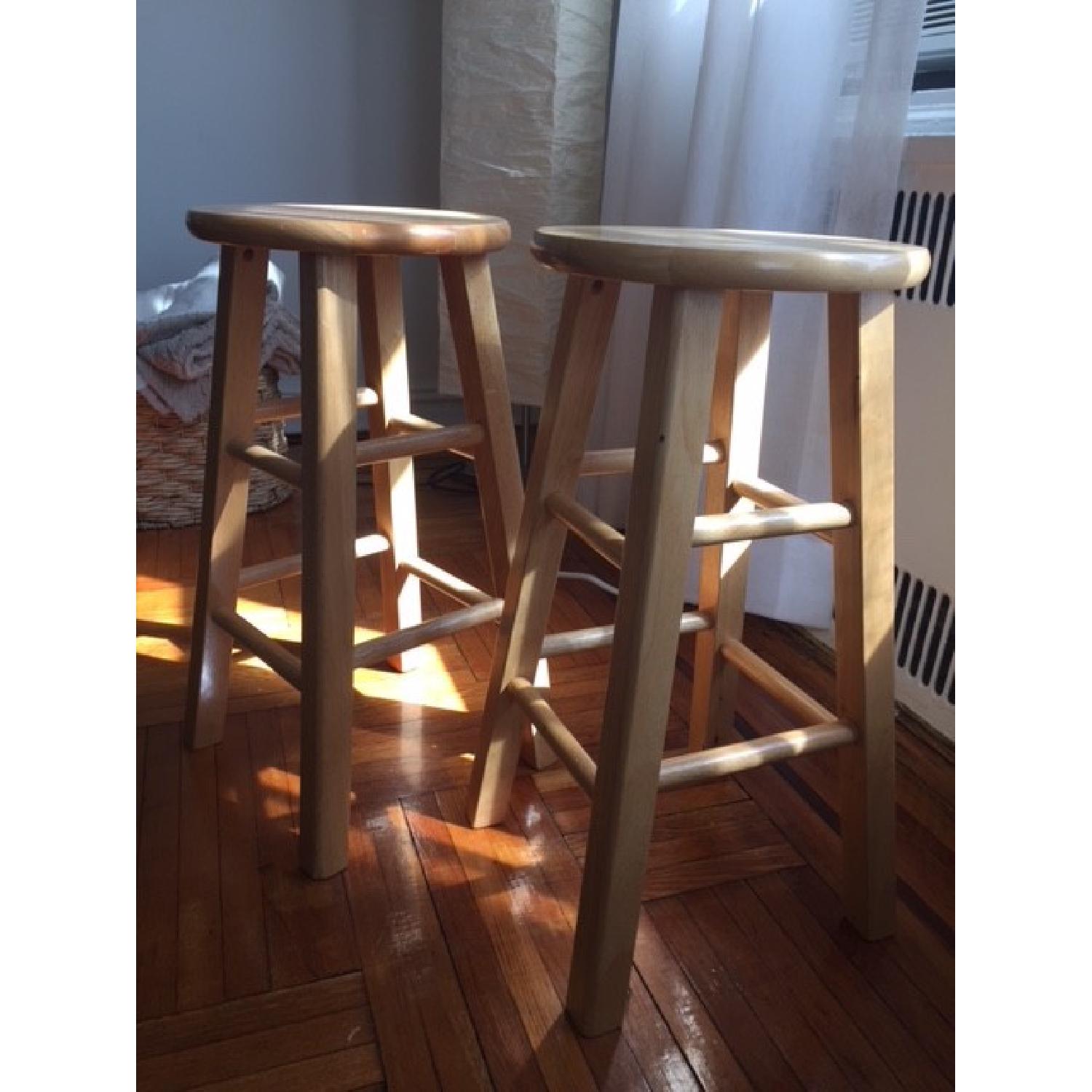 Wood Bar Stool - image-3