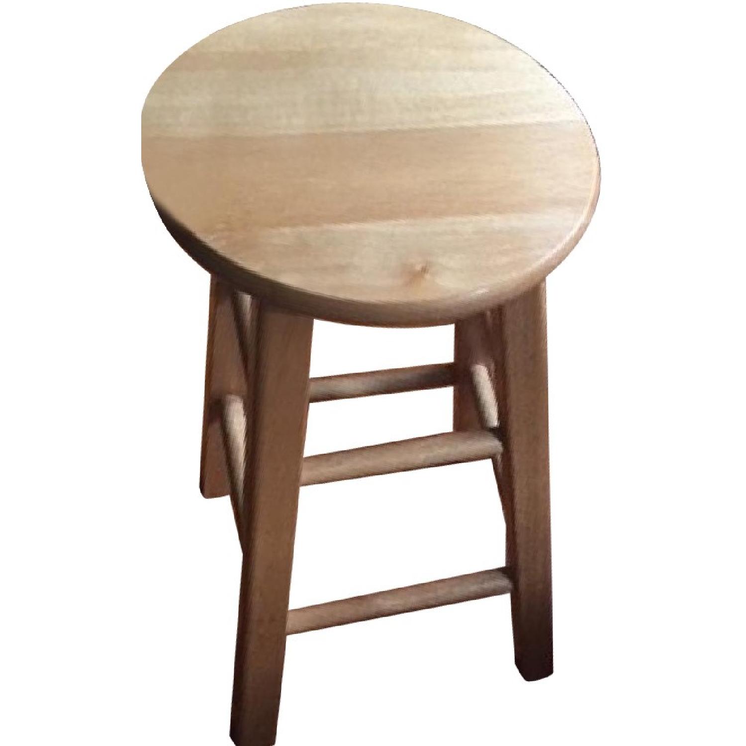 Wood Bar Stool - image-0