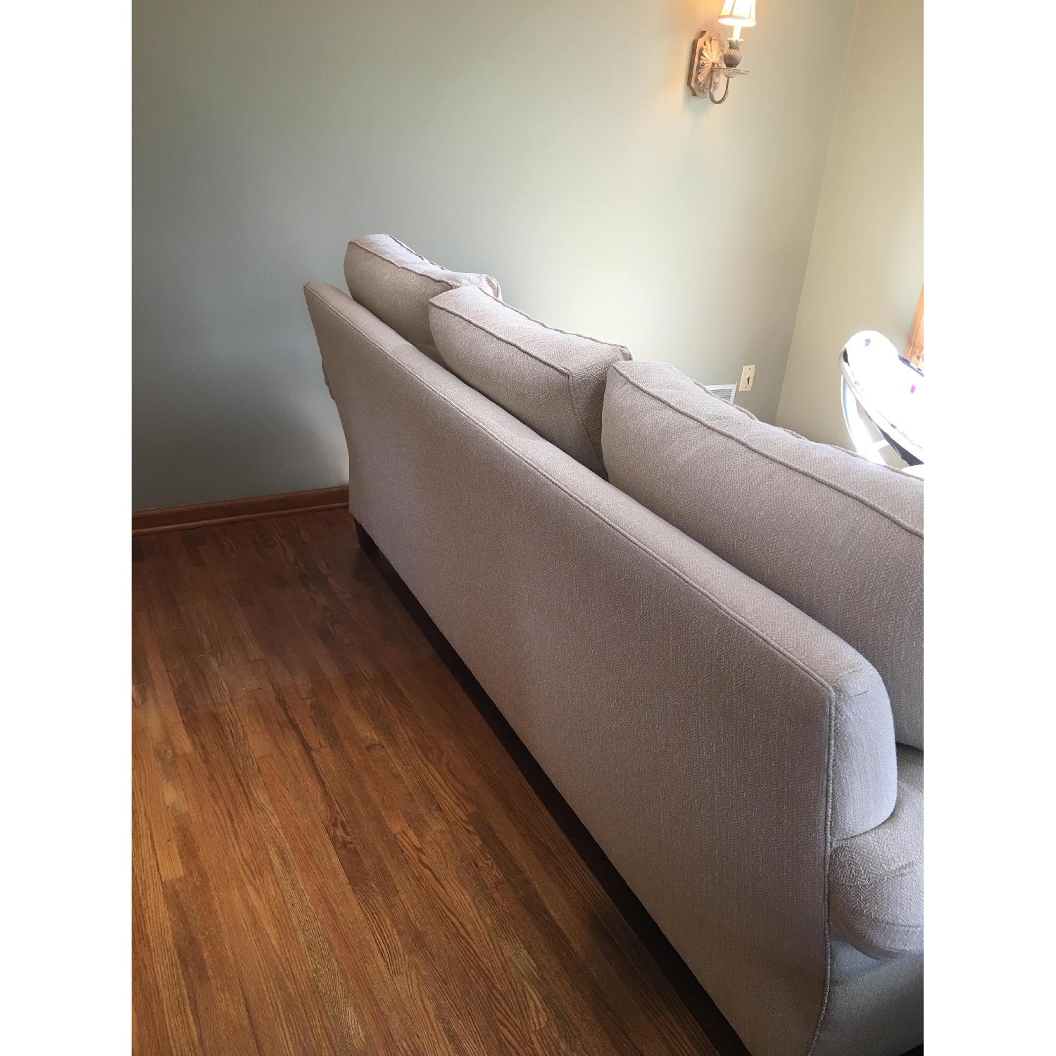 Henredon Cream Fabric Sofa - image-3