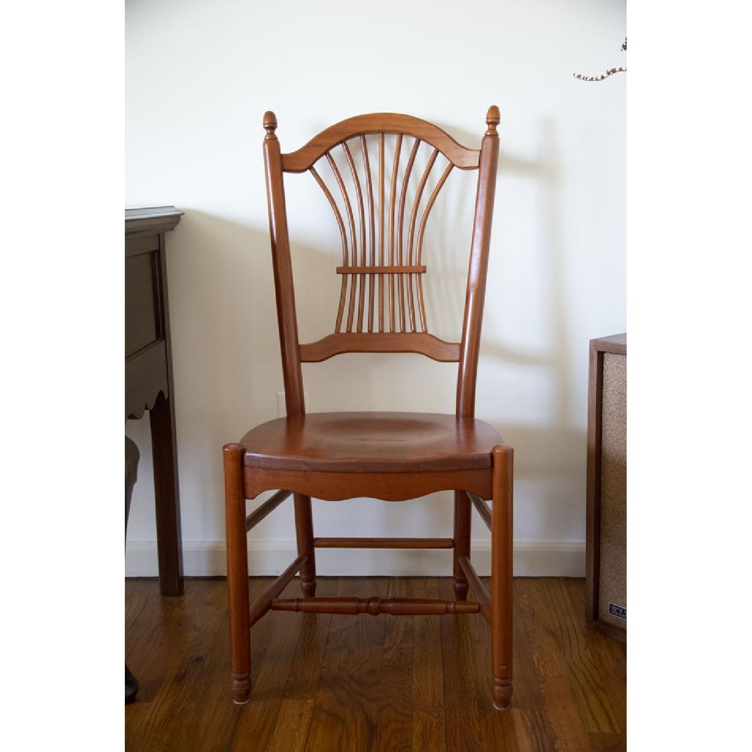 Tom Seely Solid Cherry Dining Table w/ 6 Chairs - image-3