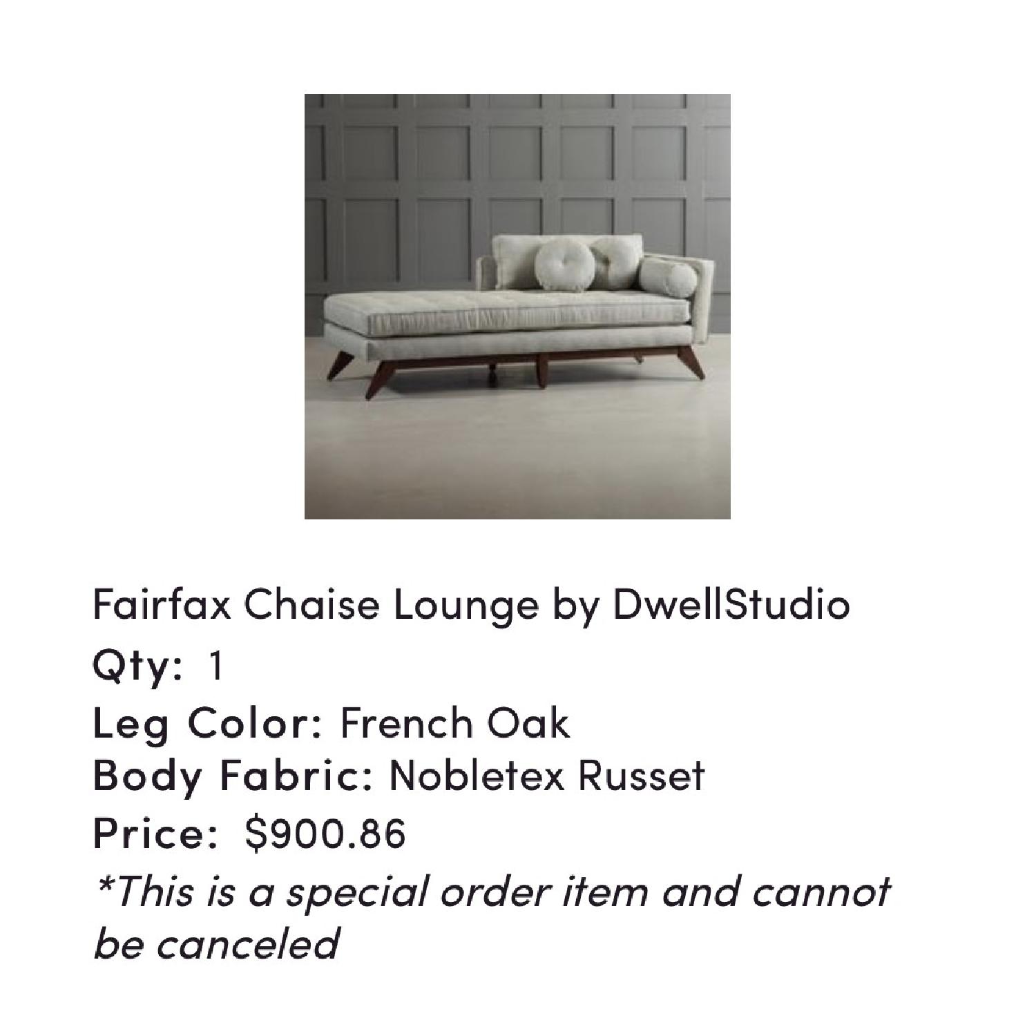 DwellStudio Mid-Century Chaise Lounge - image-5