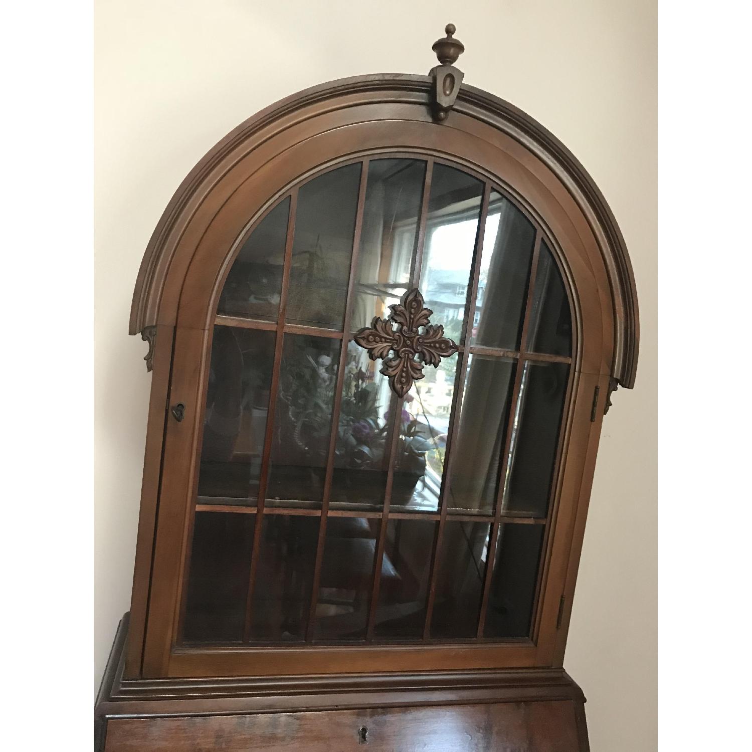 Rockford Vintage Secretary Desk w/ Hutch - image-2