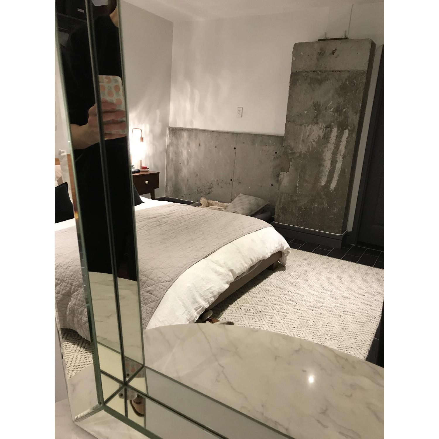 West Elm Art Deco Mirror - image-4