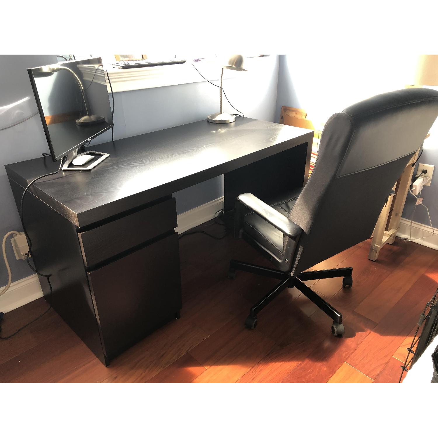 Ikea Malm Work Desk - AptDeco