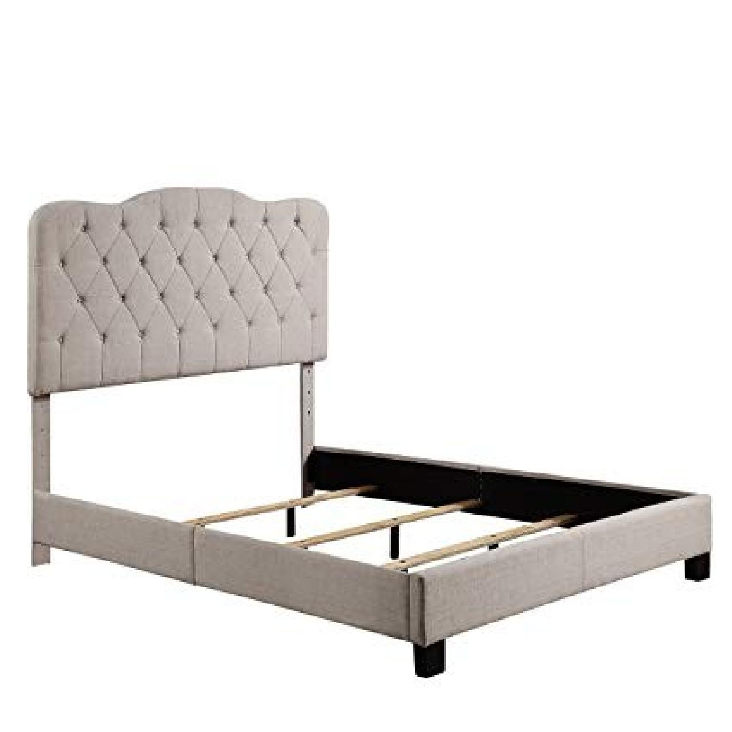 Millbury Home Elian Linen Upholstered Queen Bed - image-3