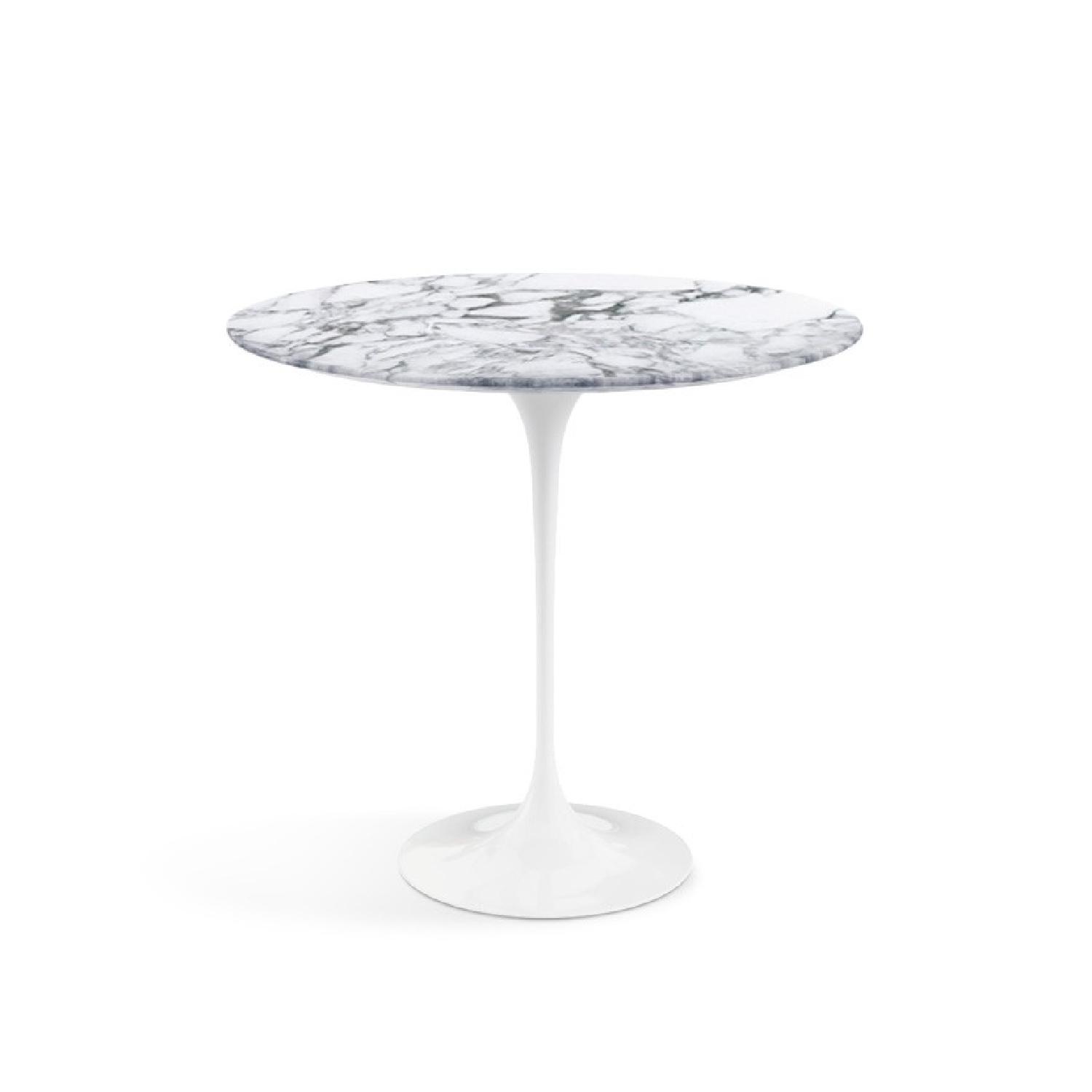 Knoll Studio Eero Saarinen Oval Pedestal Side Table - image-0