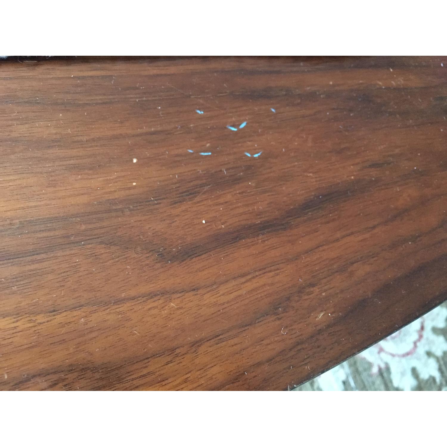 West Elm Reeve Mid-Century Oval Coffee Table w/ Walnut Top - image-5