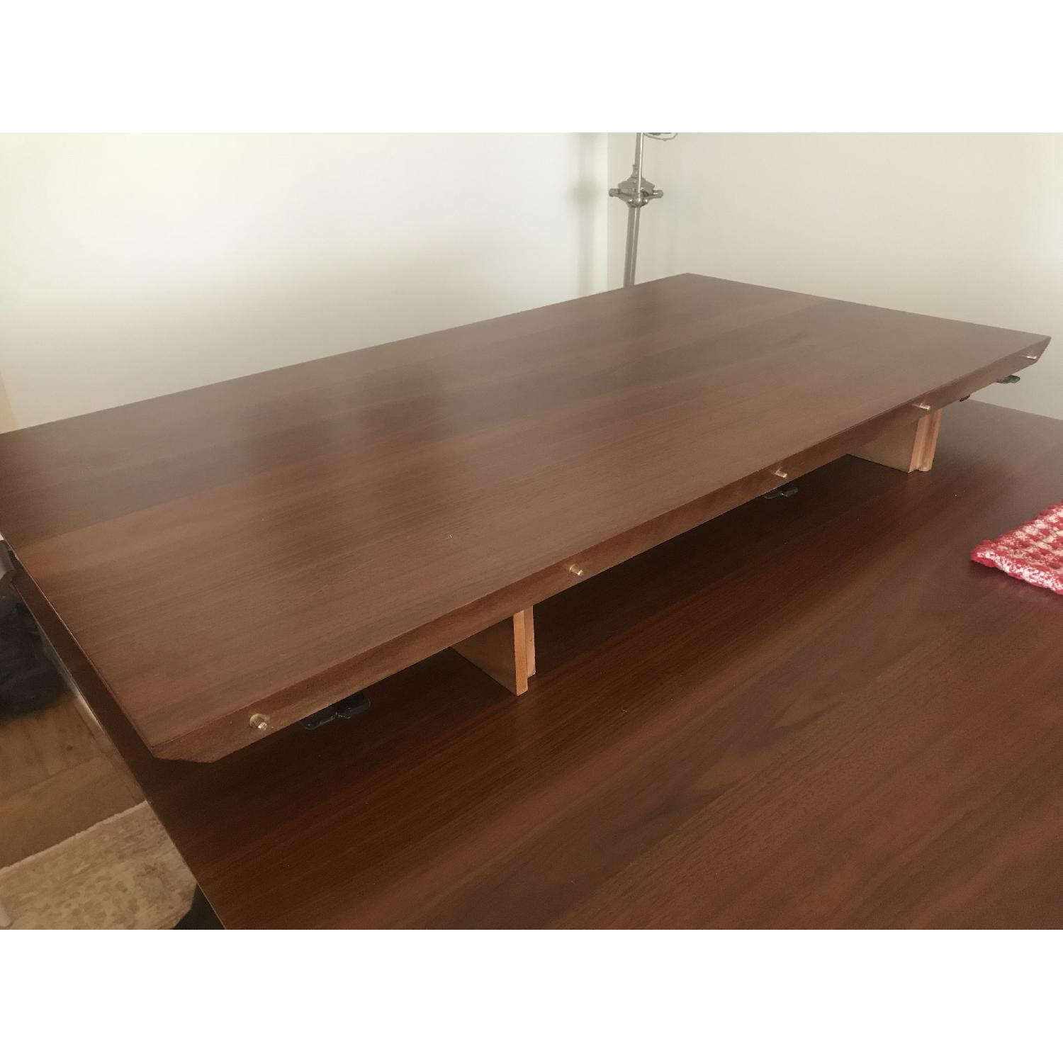West Elm Mid Century Expandable Dining Table - image-3